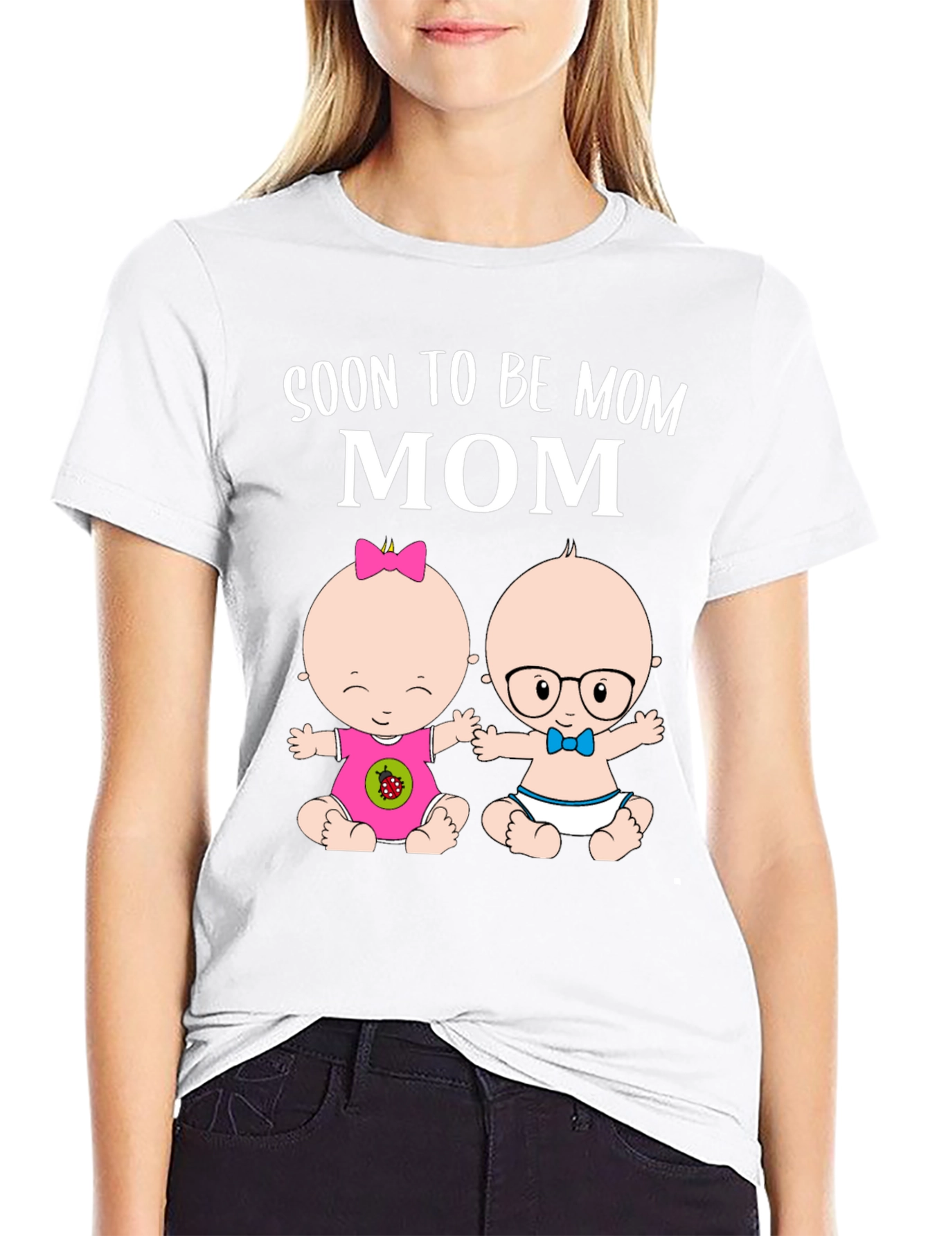Soon to Be Mom Matching Pregnancy T-Shirt