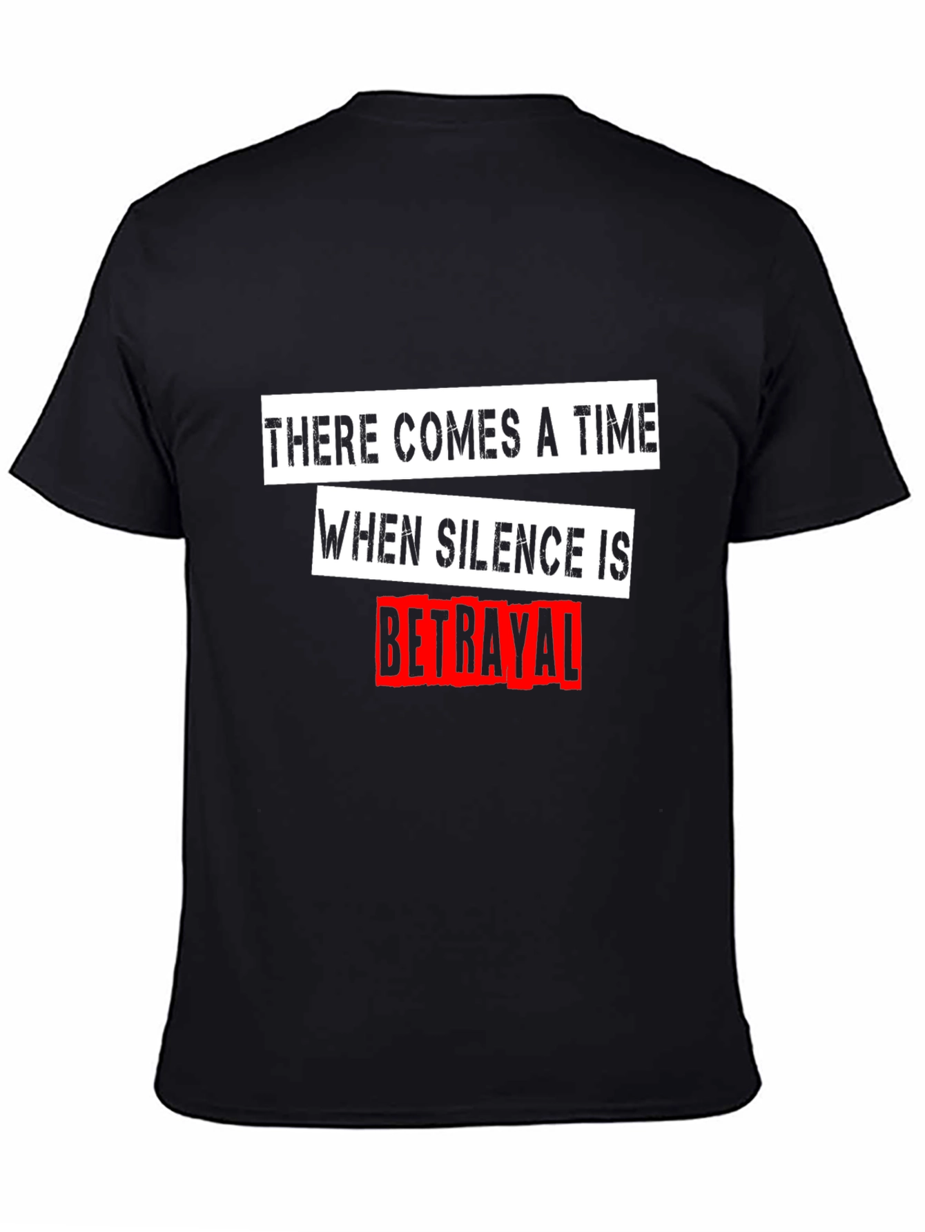 Silence is Betrayal Graphic Tee - Menswear