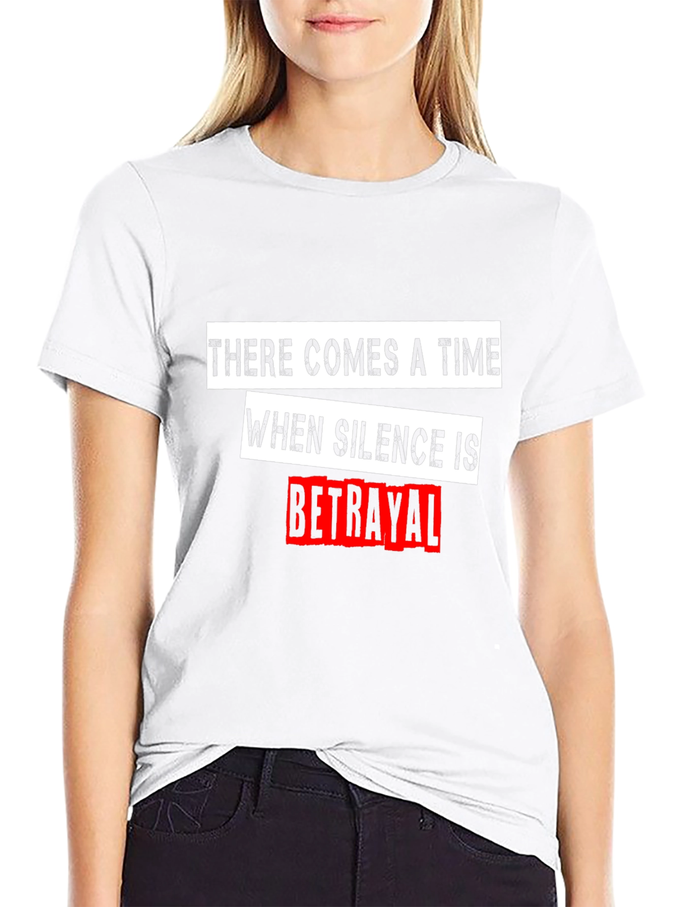 Silence is Betrayal Graphic Tee - Menswear