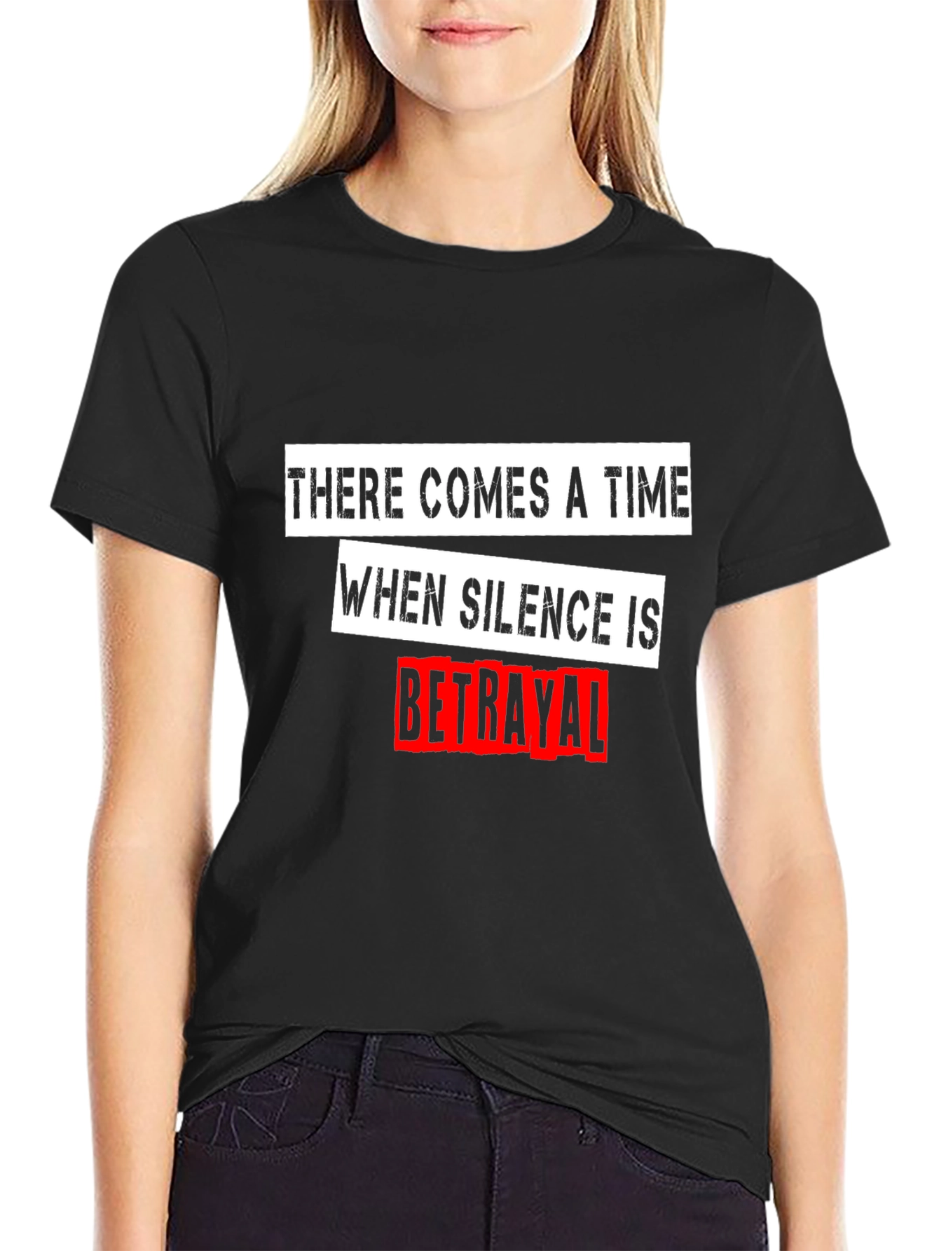 Silence is Betrayal Graphic Tee - Menswear