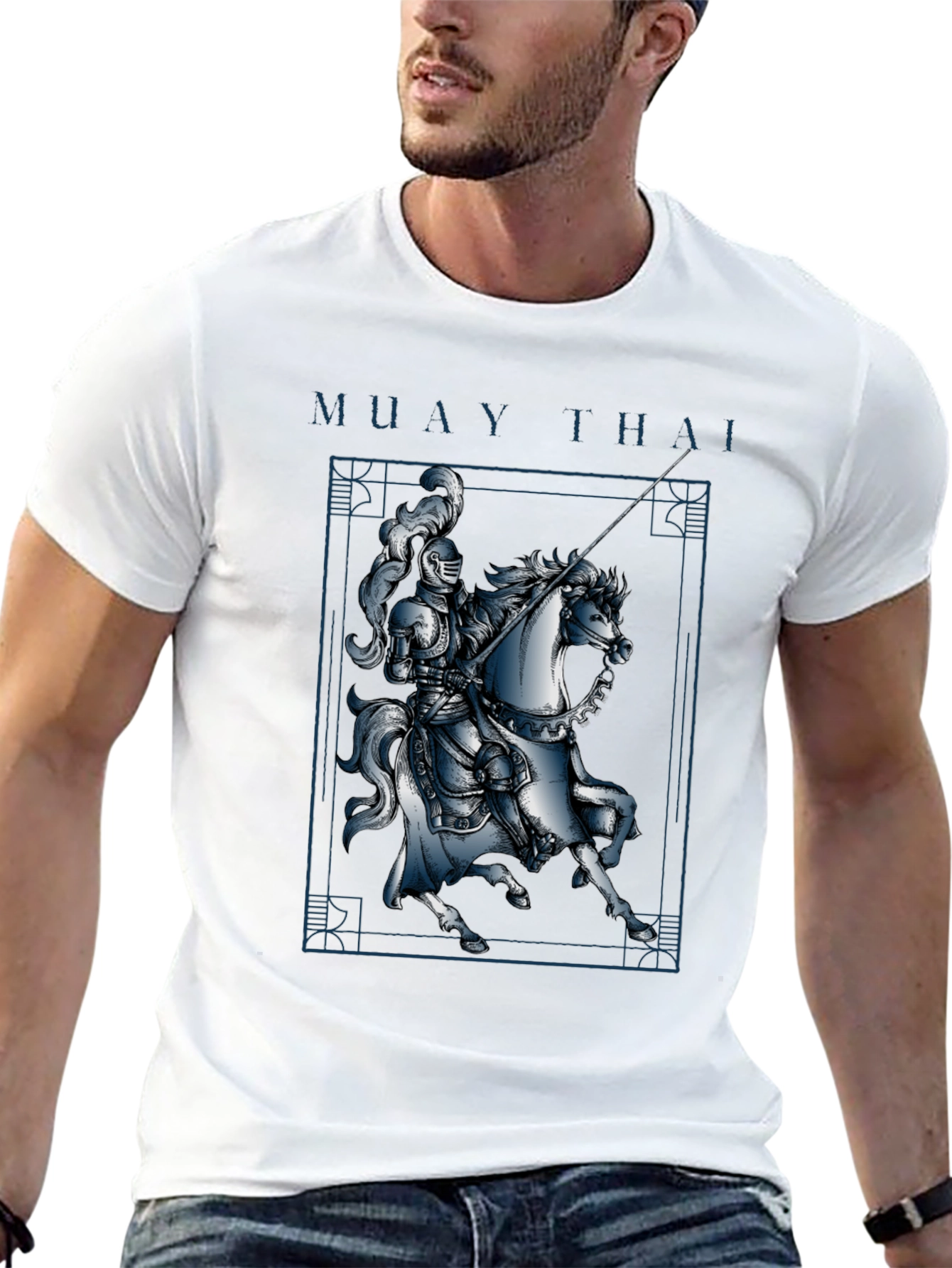 Knight on Horseback Graphic T-Shirt