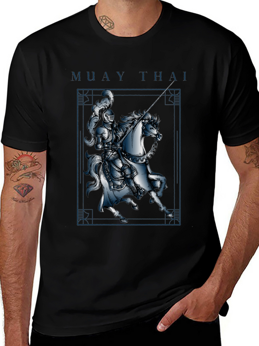 Knight on Horseback Graphic T-Shirt