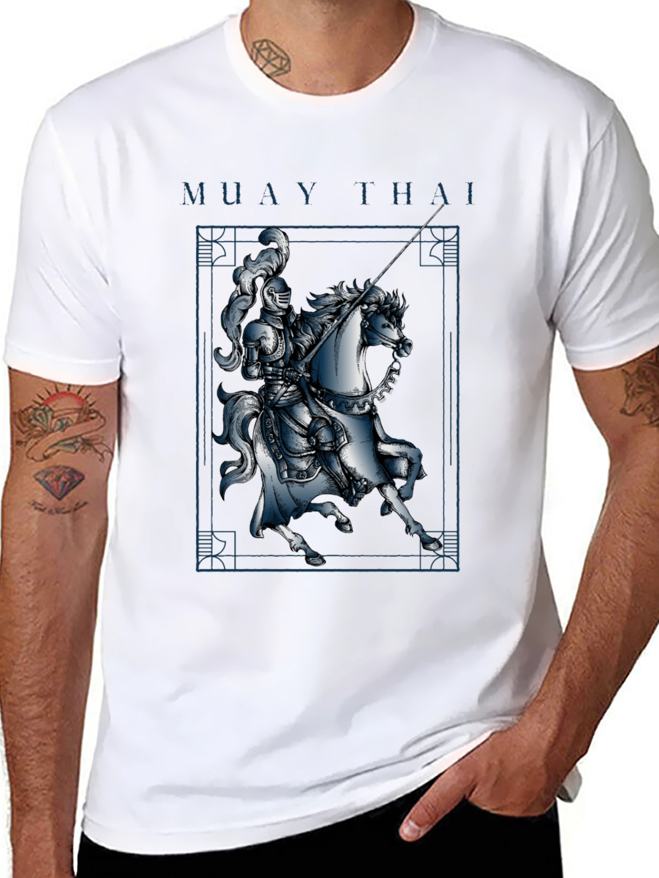 Knight on Horseback Graphic T-Shirt