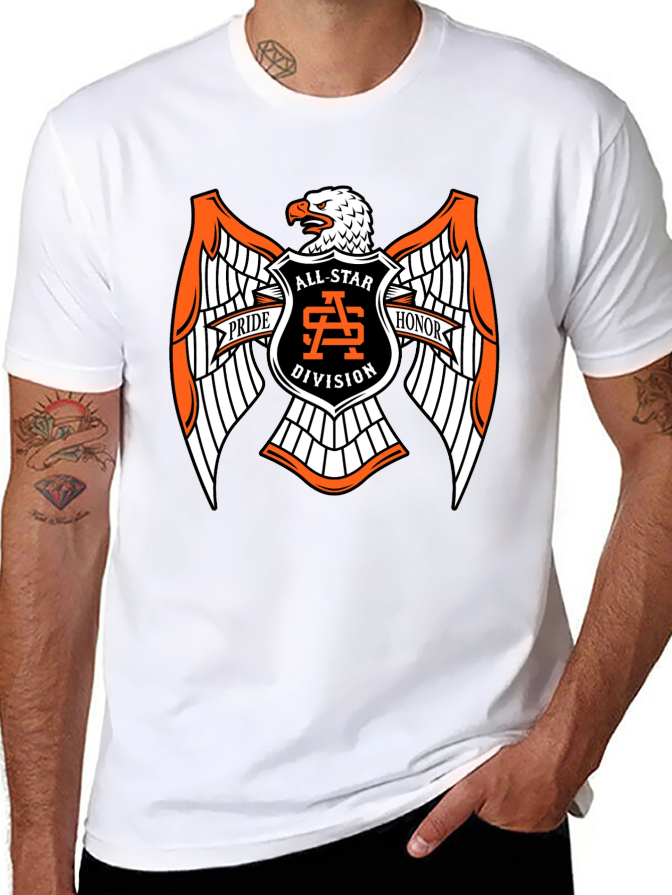 All-Star Division Eagle Graphic T-Shirt