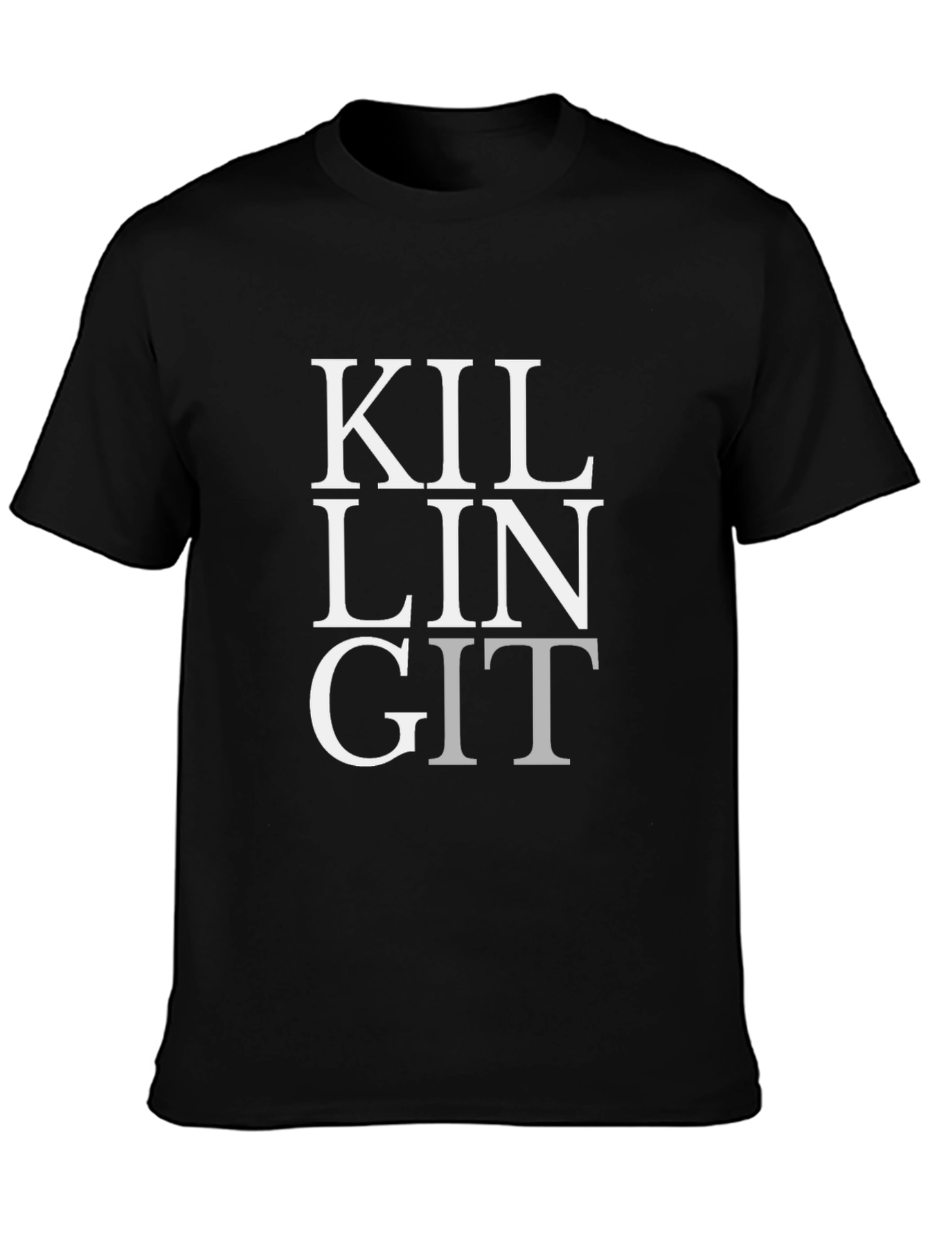 Killing It Graphic Tee - Black