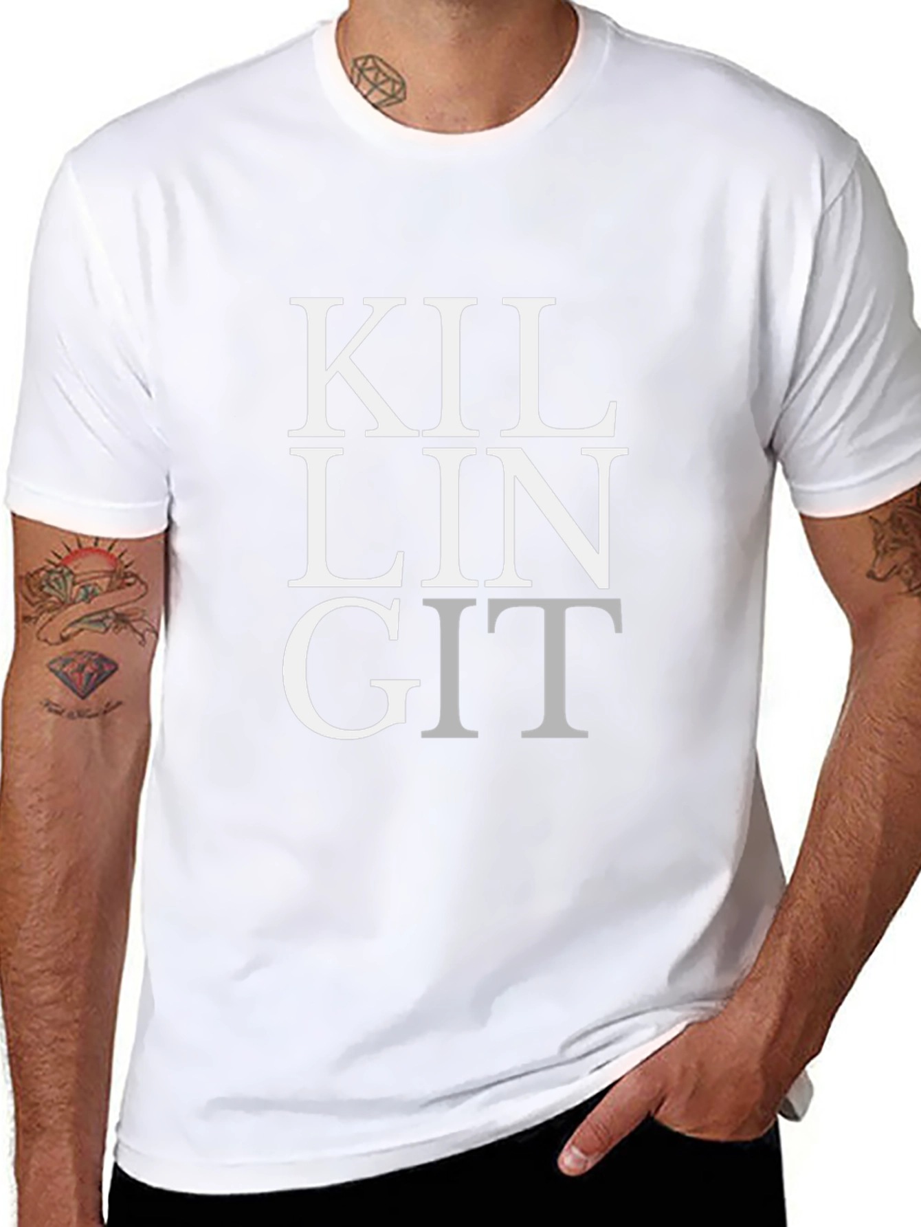 Killing It Graphic Tee - Black