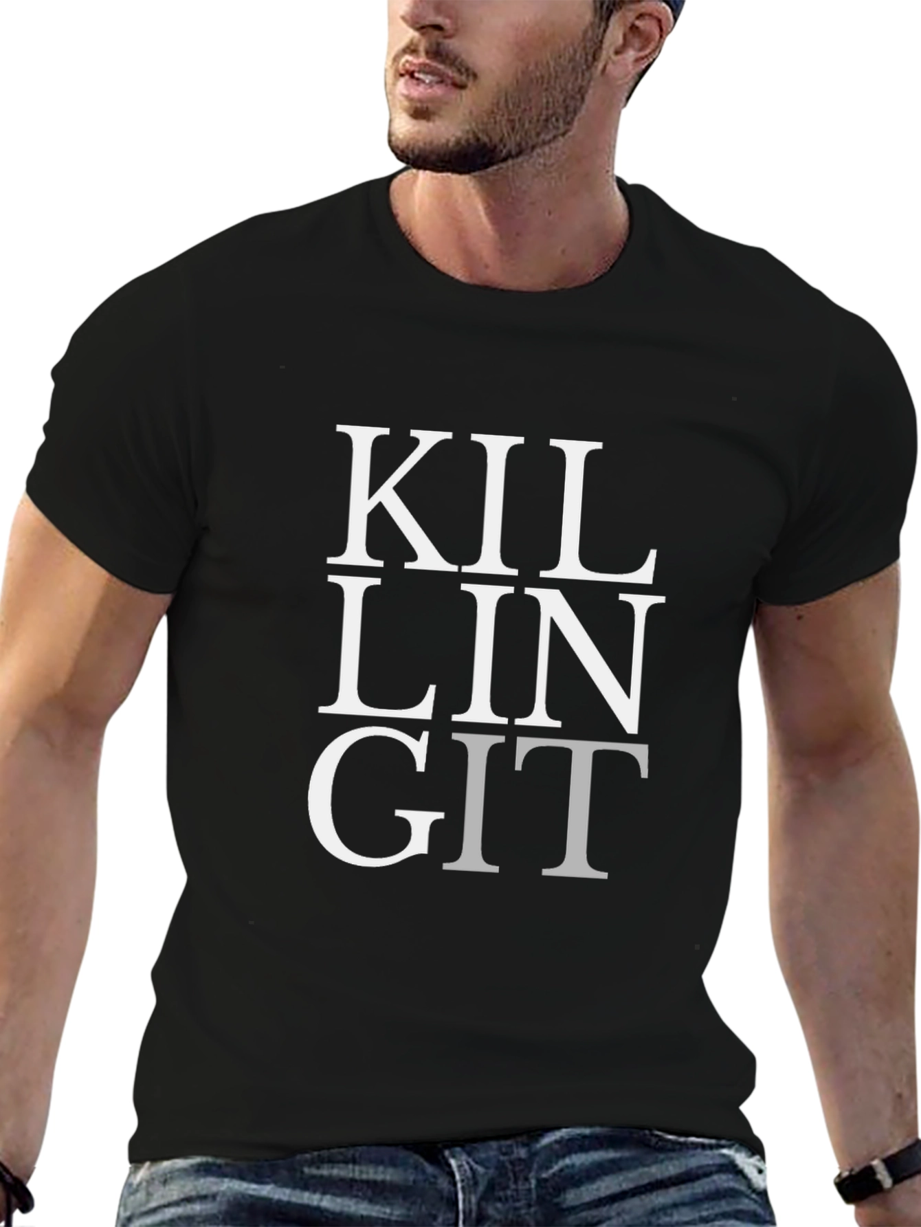 Killing It Graphic Tee - Black