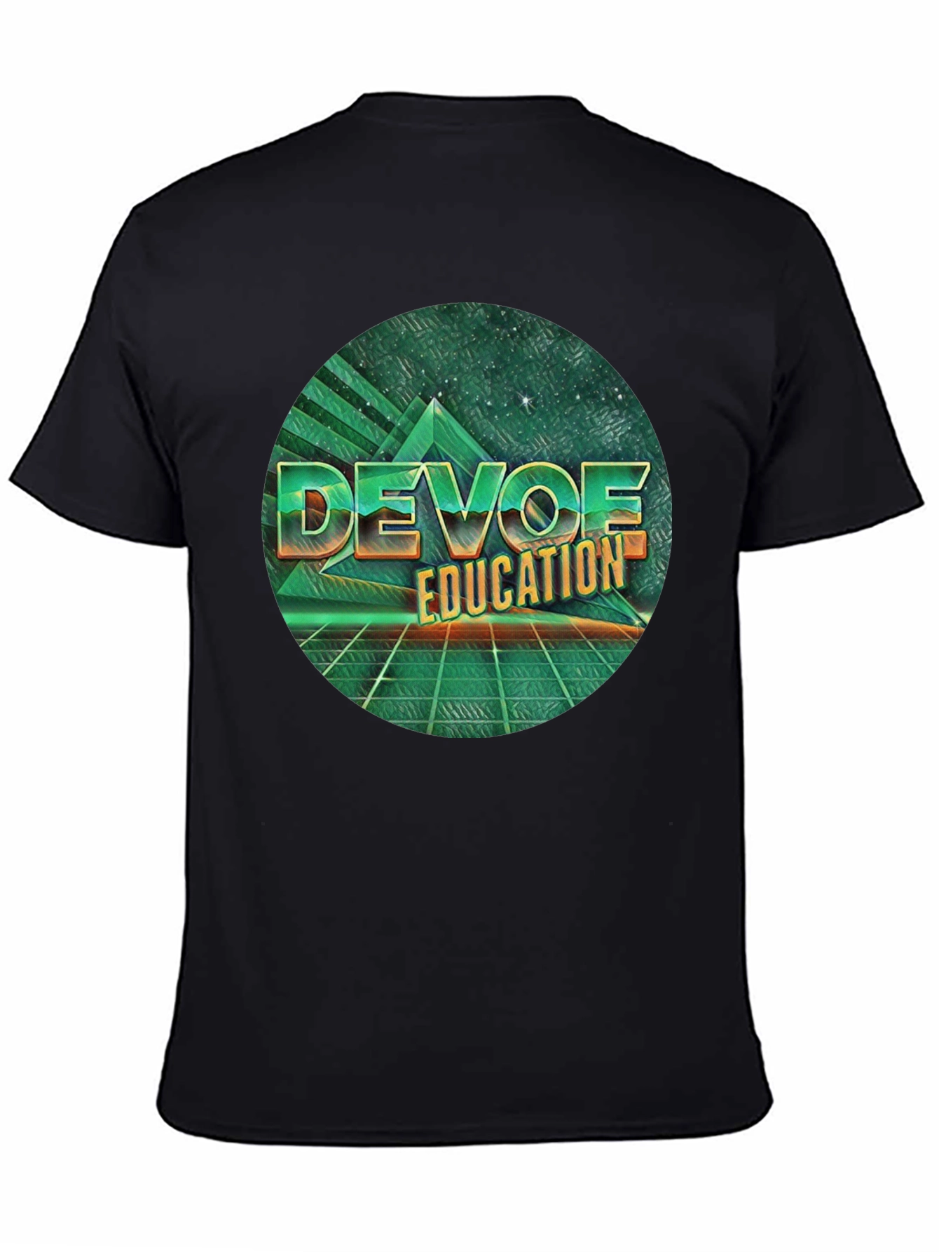Retro DEVOE Education T-Shirt - Classic 80s Style