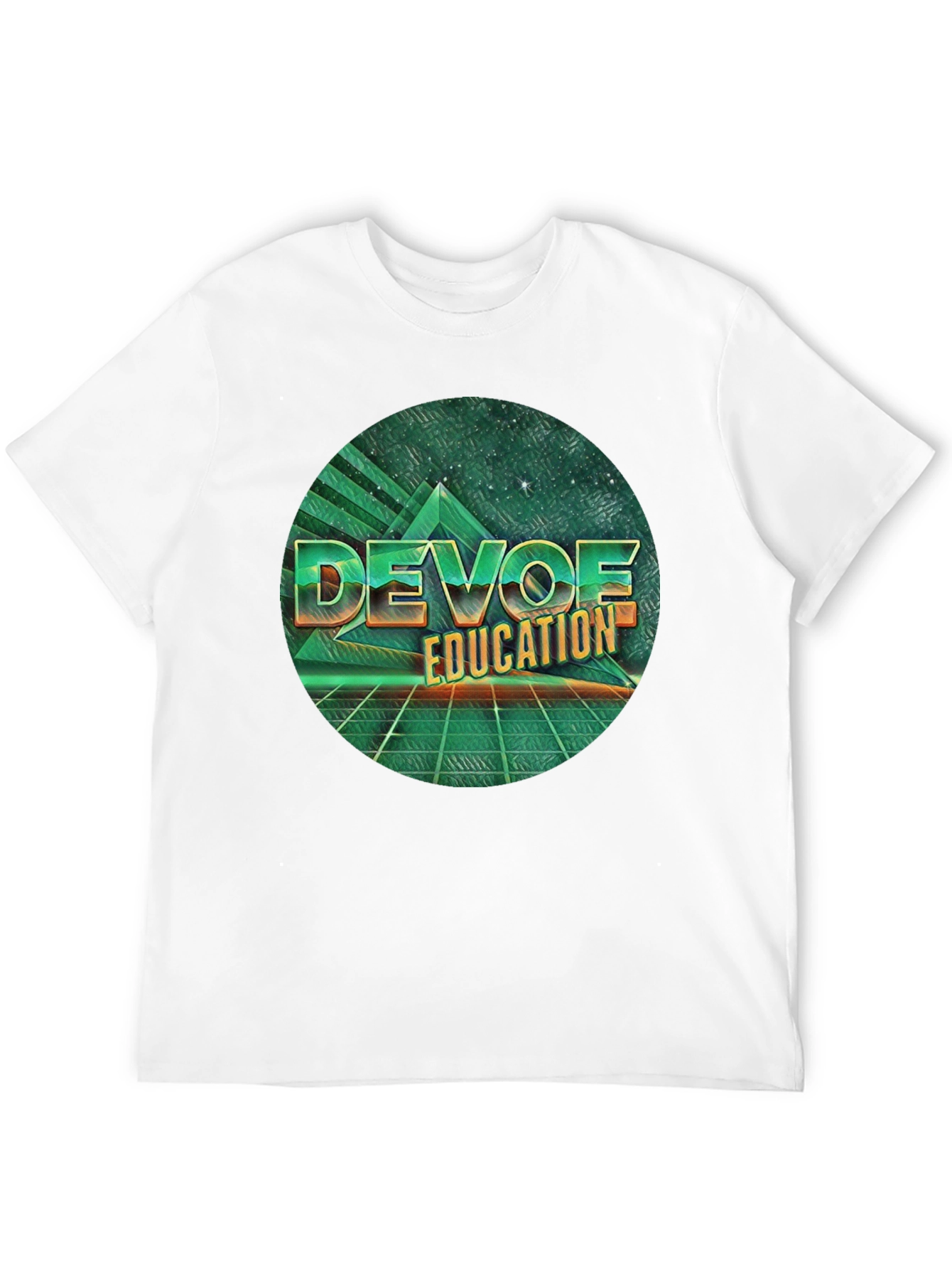 Retro DEVOE Education T-Shirt - Classic 80s Style