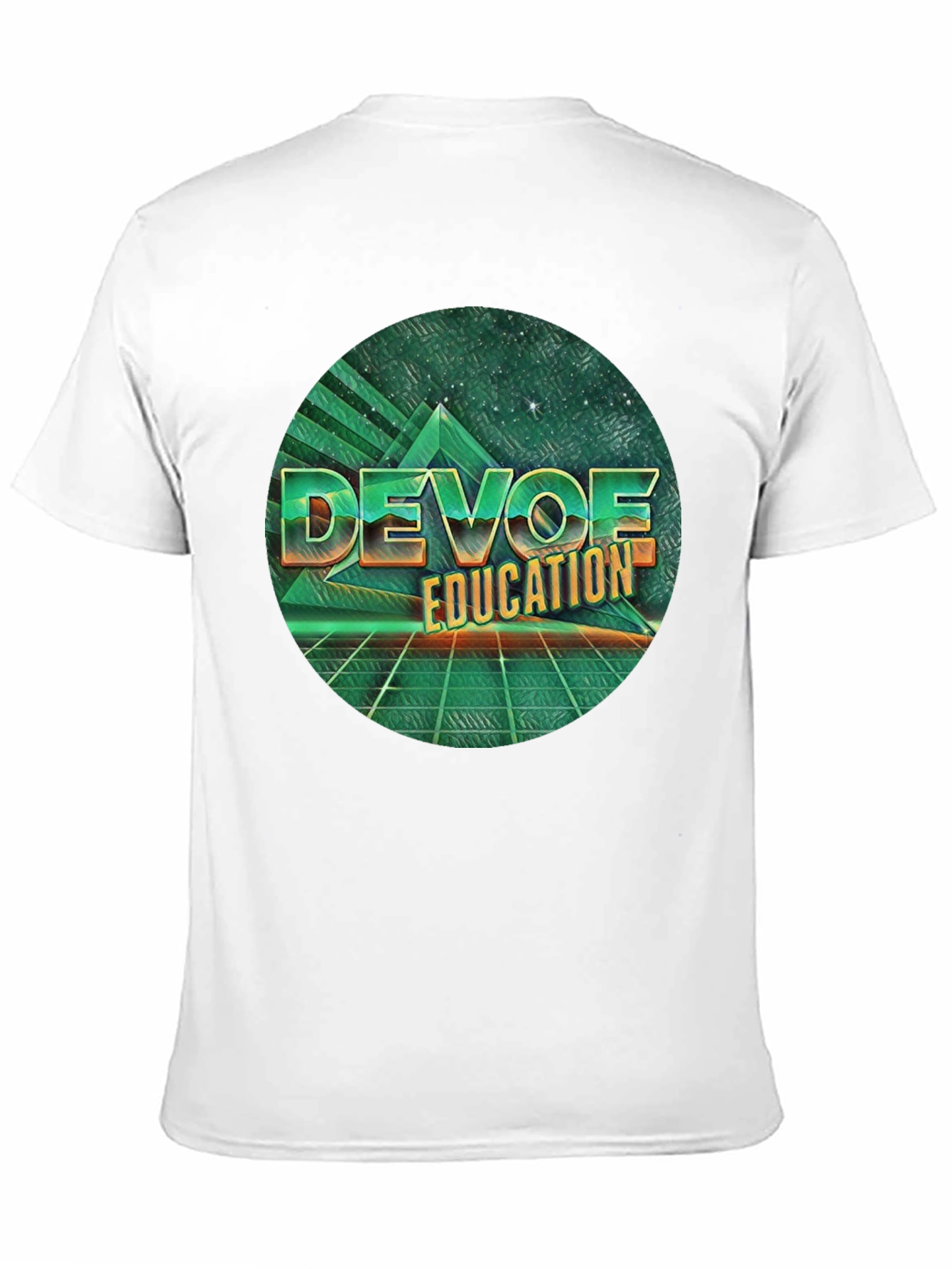 Retro DEVOE Education T-Shirt - Classic 80s Style
