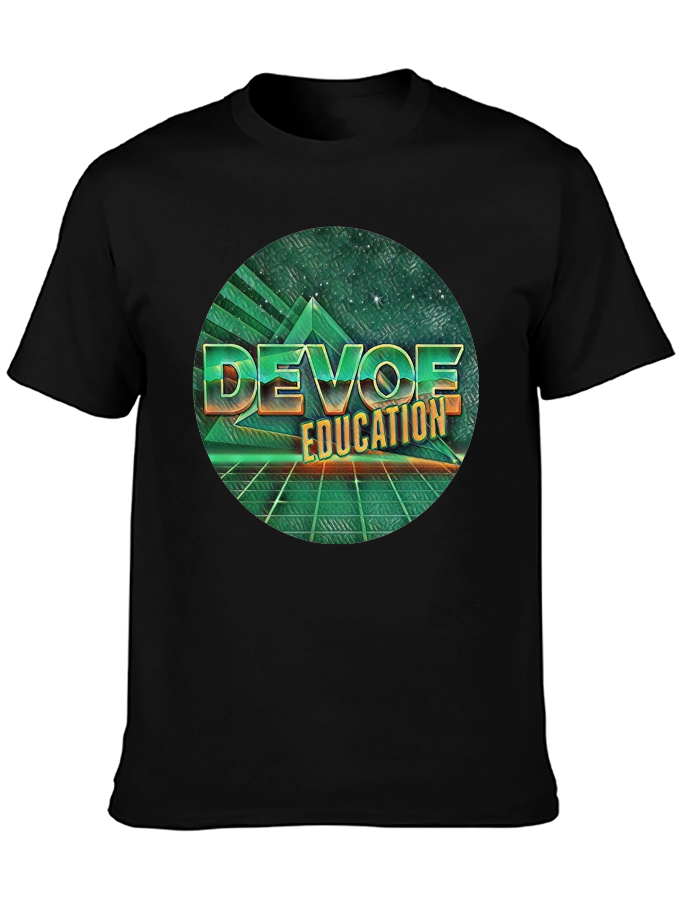 Retro DEVOE Education T-Shirt - Classic 80s Style