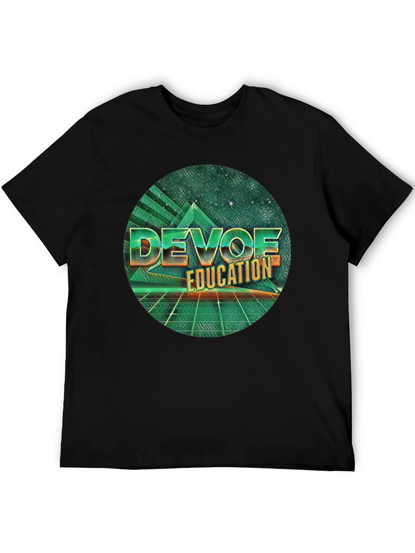 Retro DEVOE Education T-Shirt - Classic 80s Style