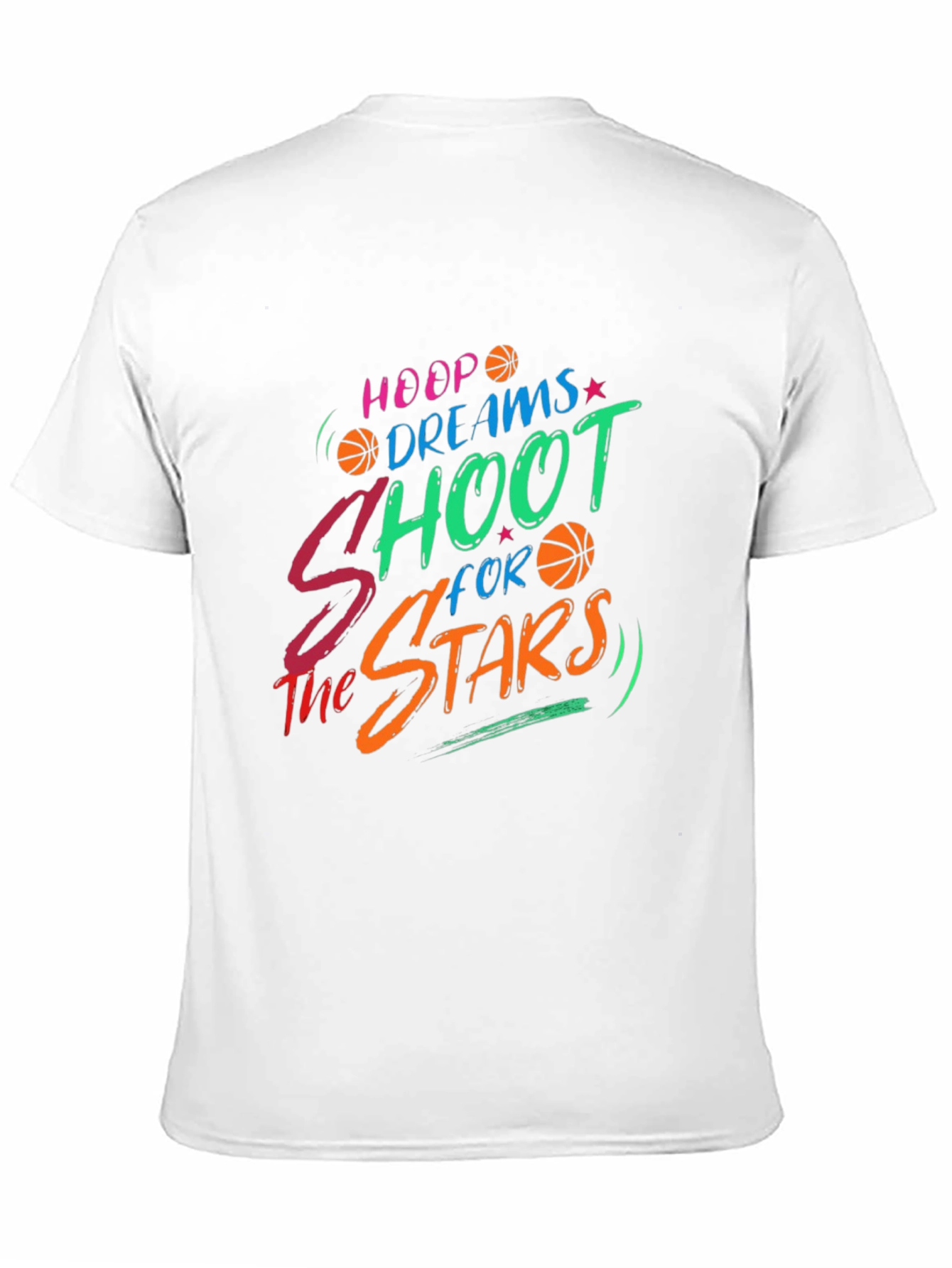 Hoop Dreams Shoot for the Stars Graphic Tee