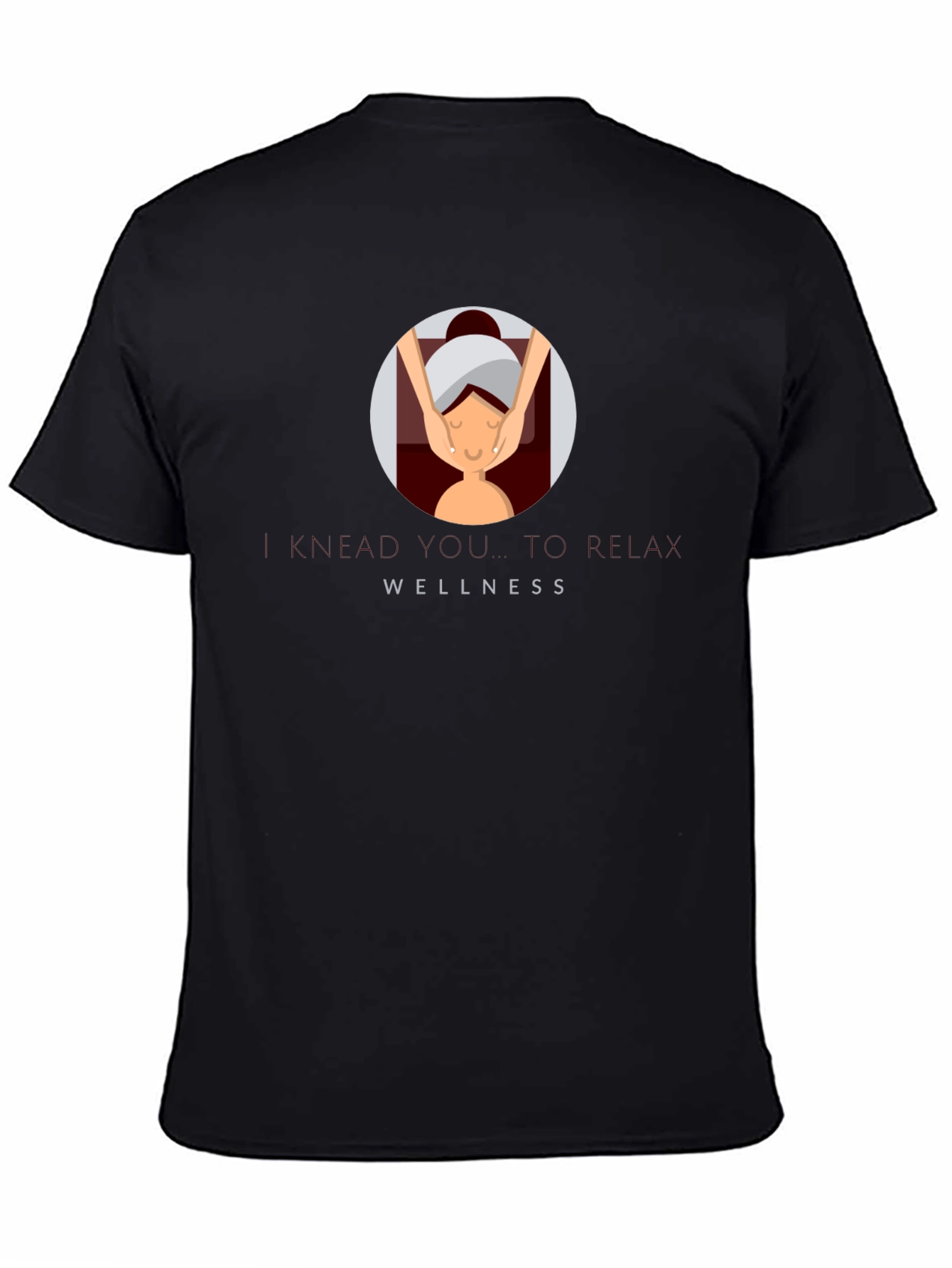 Relaxing Wellness Spa T-Shirt - Black