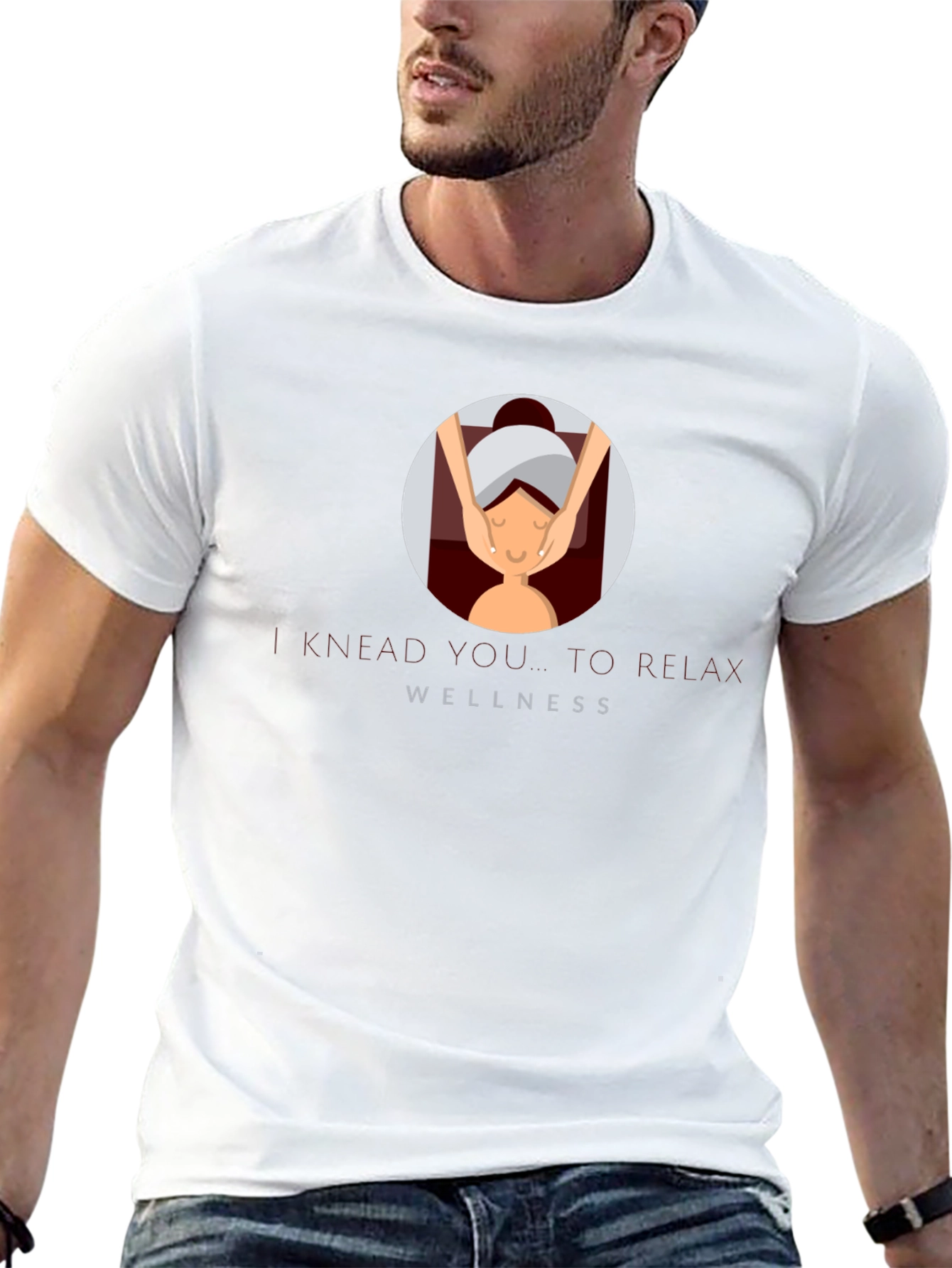 Relaxing Wellness Spa T-Shirt - Black