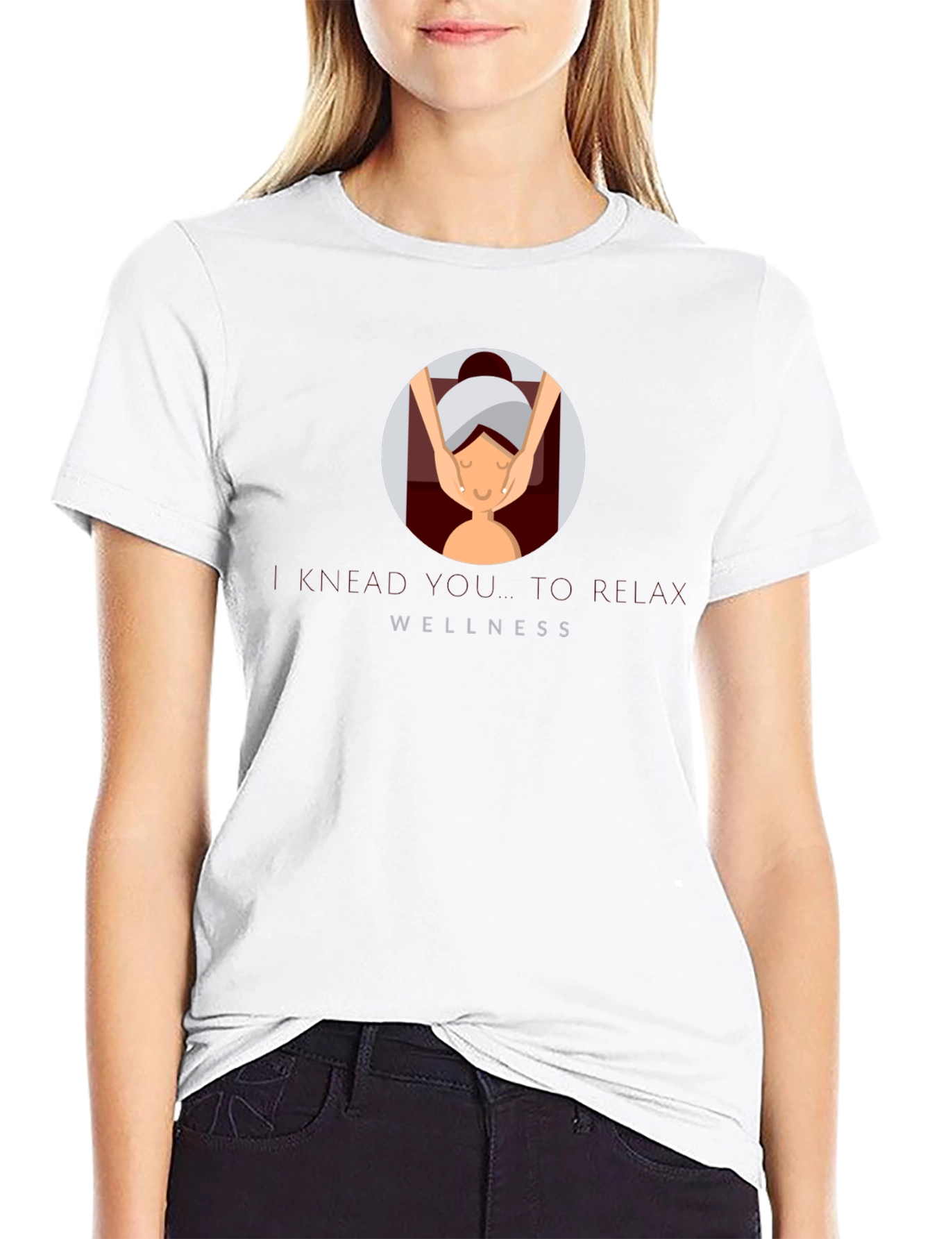 Relaxing Wellness Spa T-Shirt - Black
