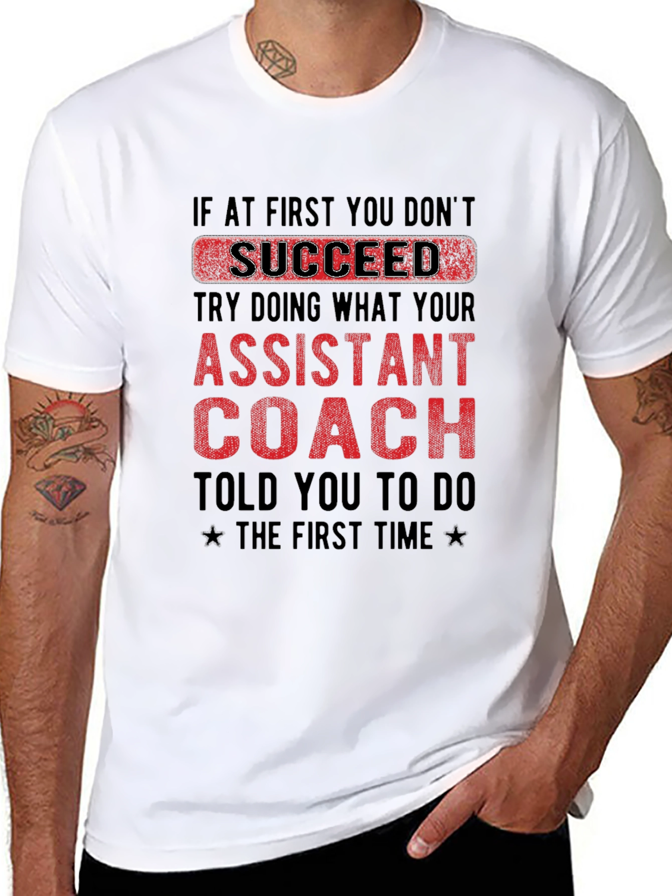 Assistant Coach T-Shirt Funny Slogan