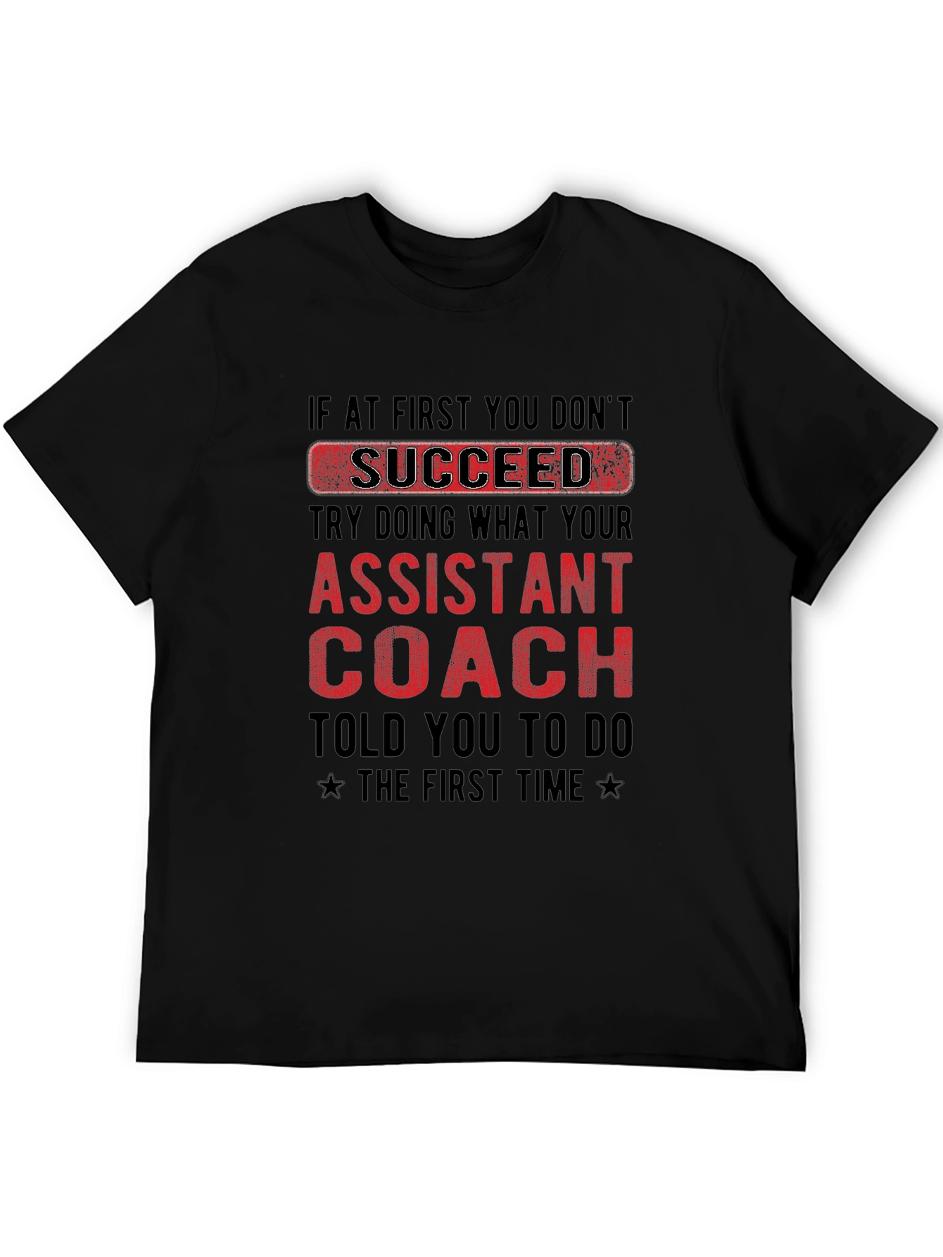 Assistant Coach T-Shirt Funny Slogan
