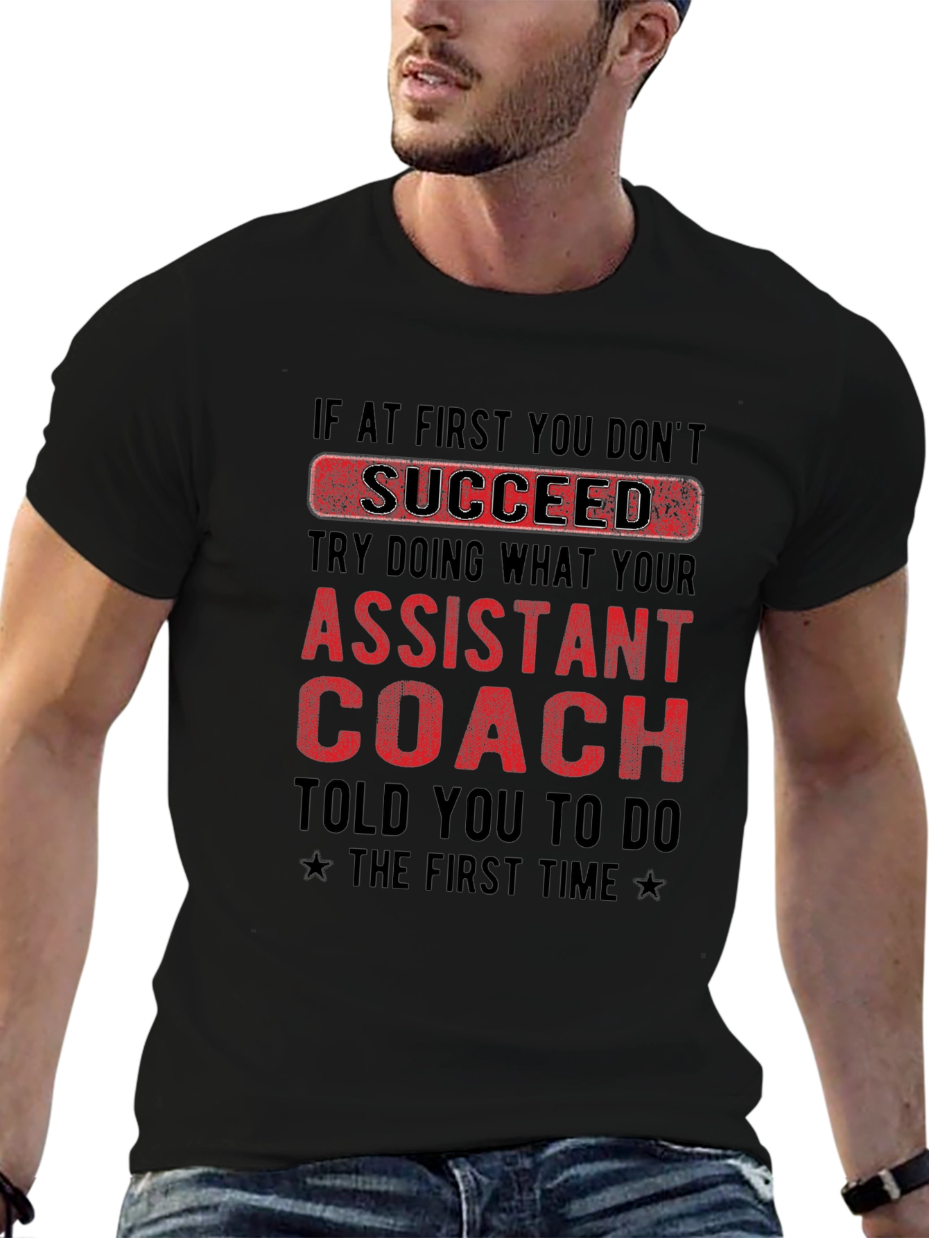 Assistant Coach T-Shirt Funny Slogan