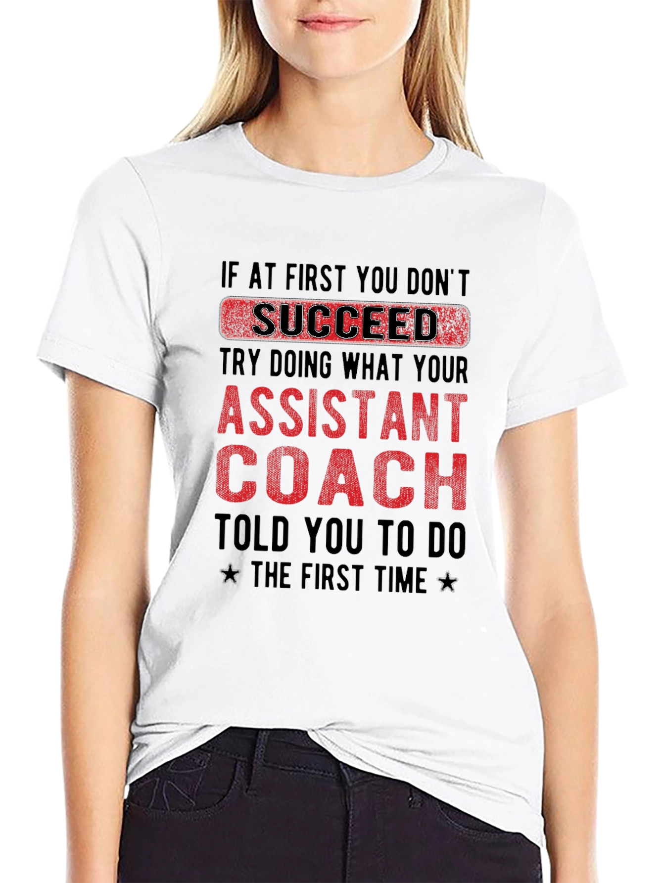 Assistant Coach T-Shirt Funny Slogan