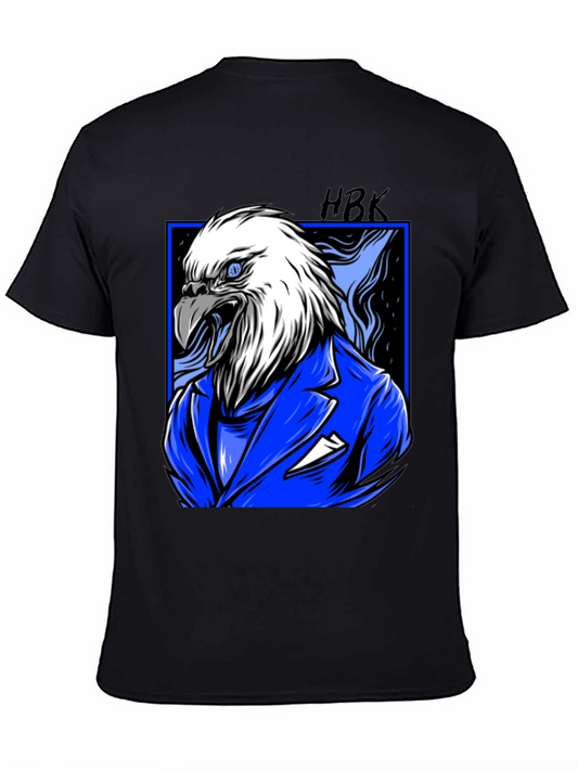 Eagle Boss T-Shirt - Blue Suit Graphic