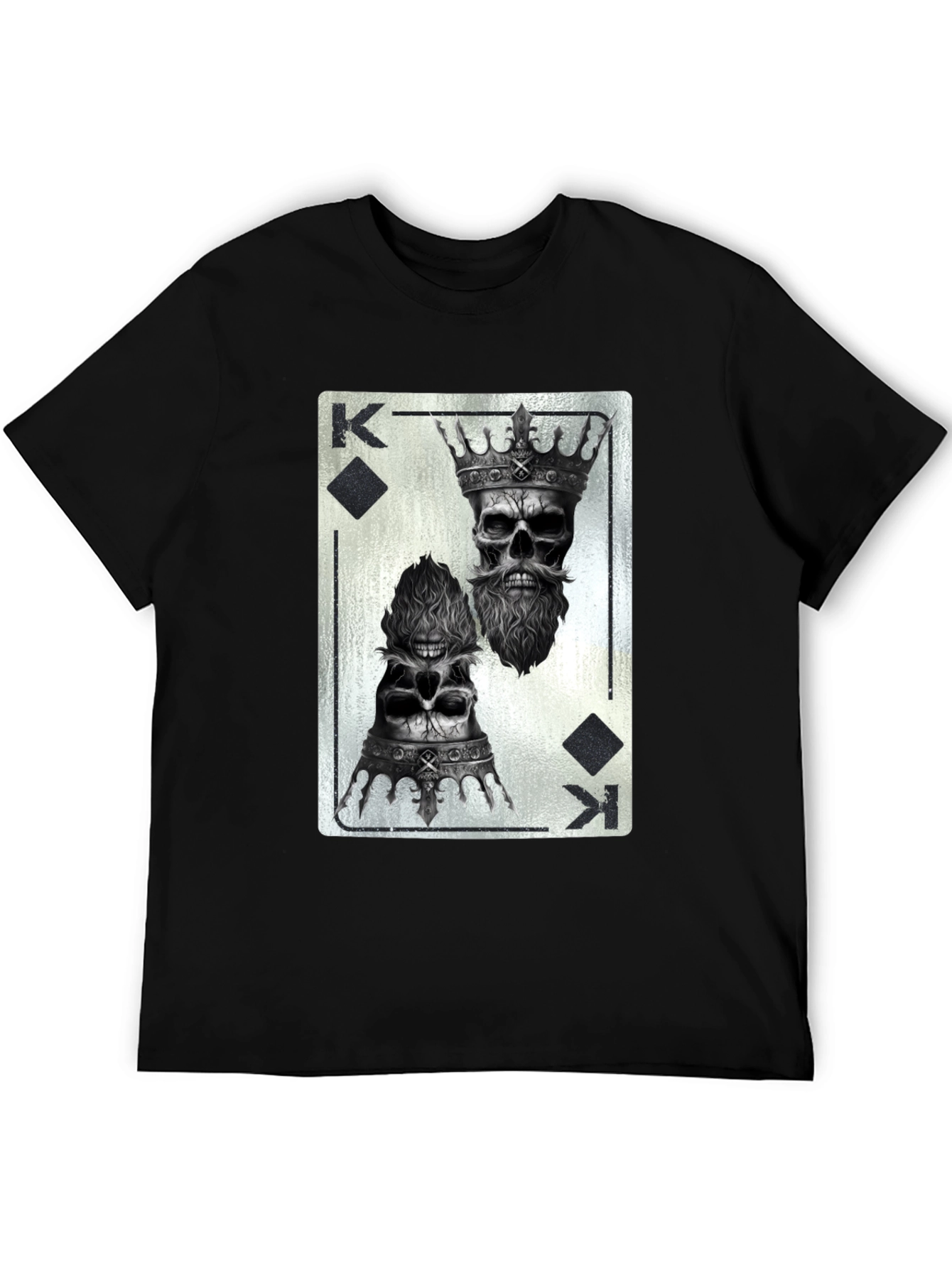 King of Skulls Graphic Tee - Black