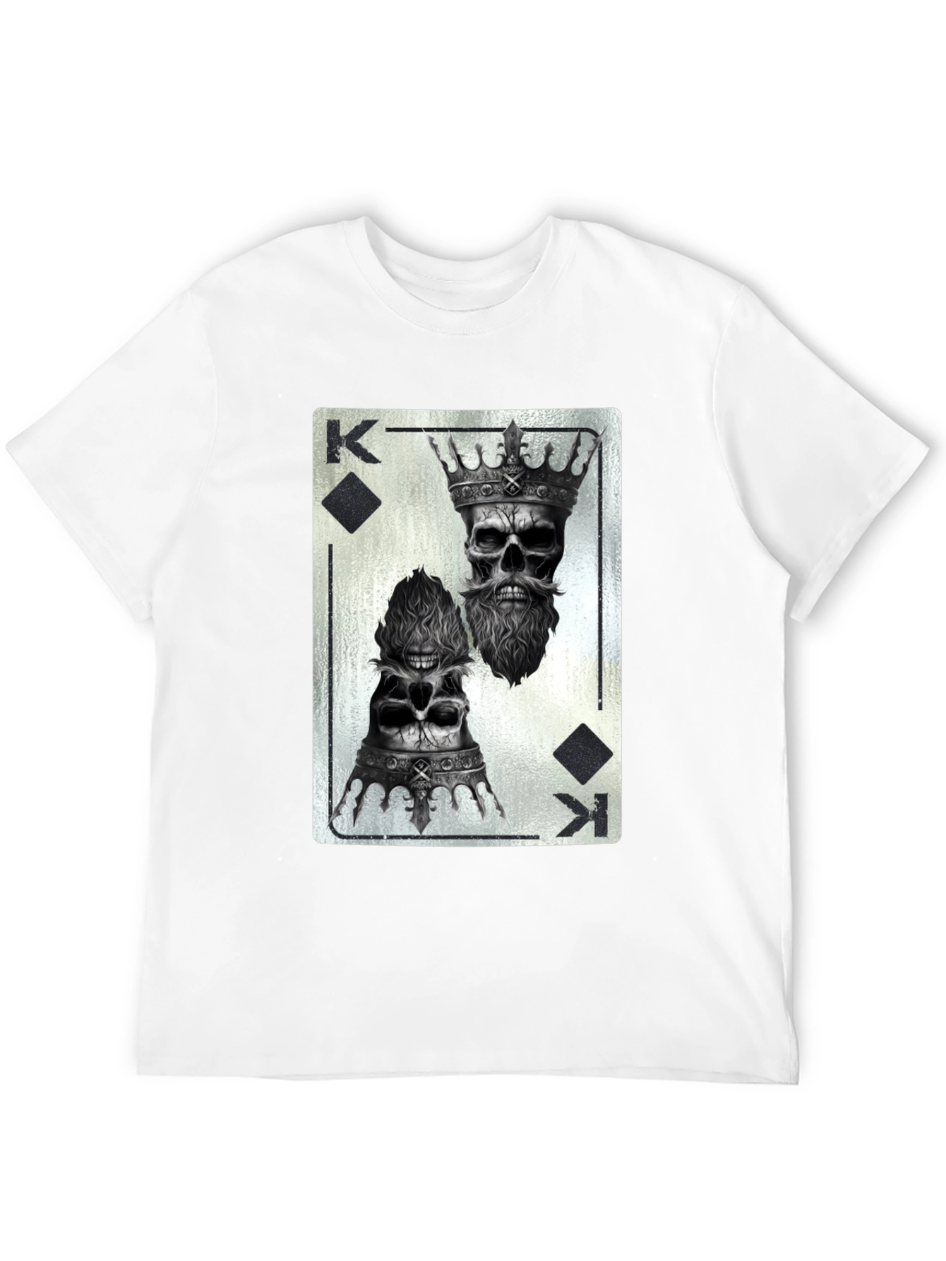 King of Skulls Graphic Tee - Black