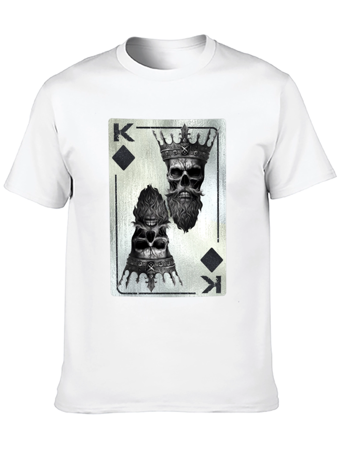 King of Skulls Graphic Tee - Black