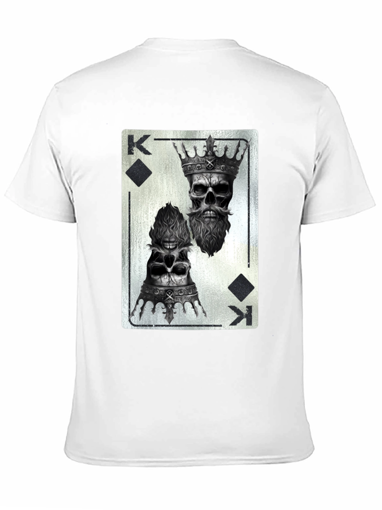 King of Skulls Graphic Tee - Black