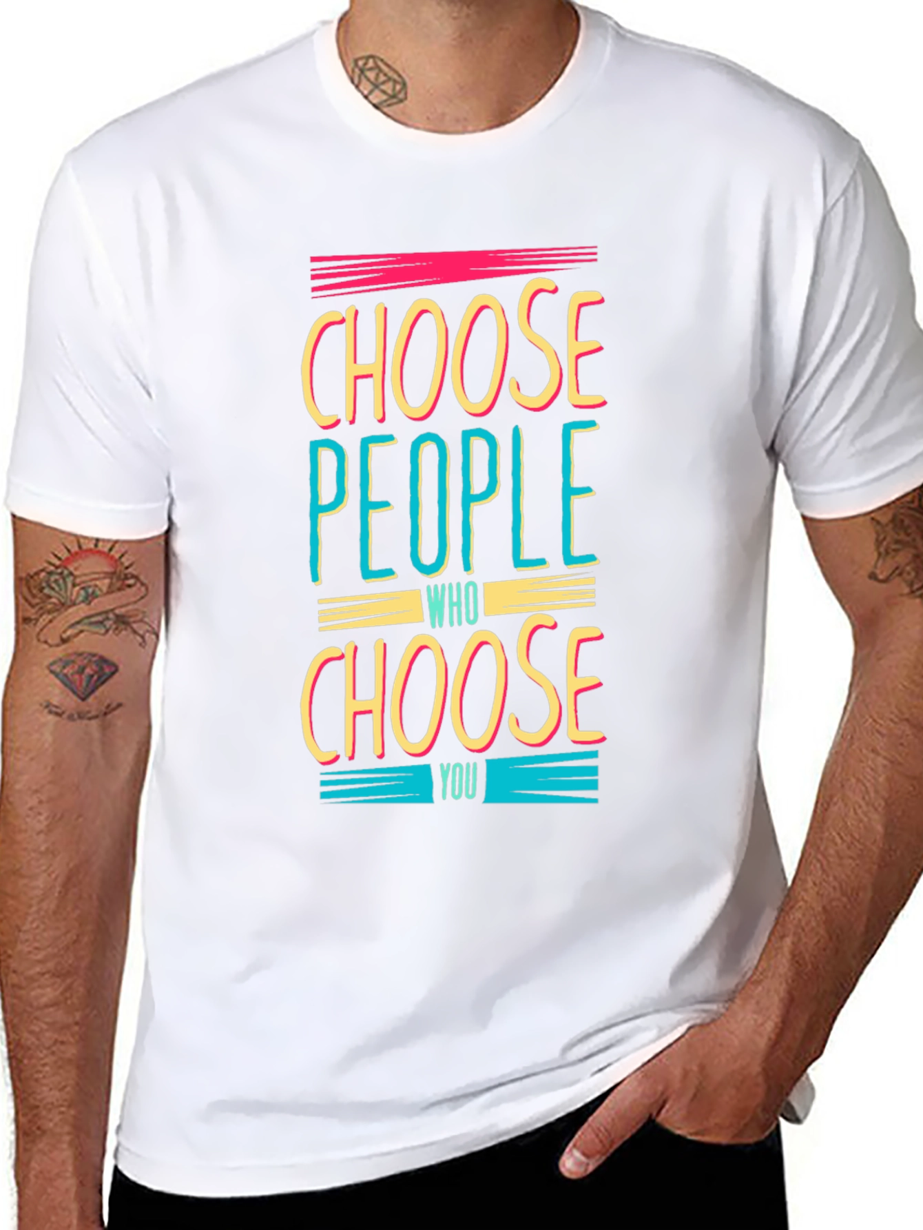 Choose People Graphic T-Shirt