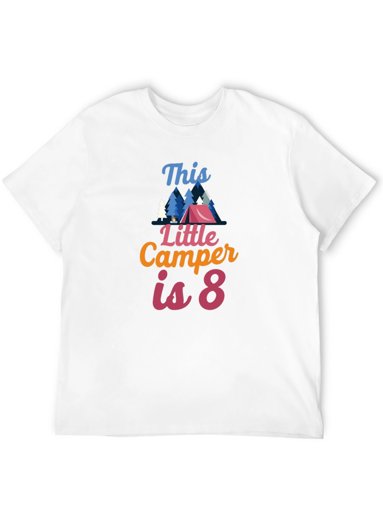 This Little Camper is 8 T-Shirt