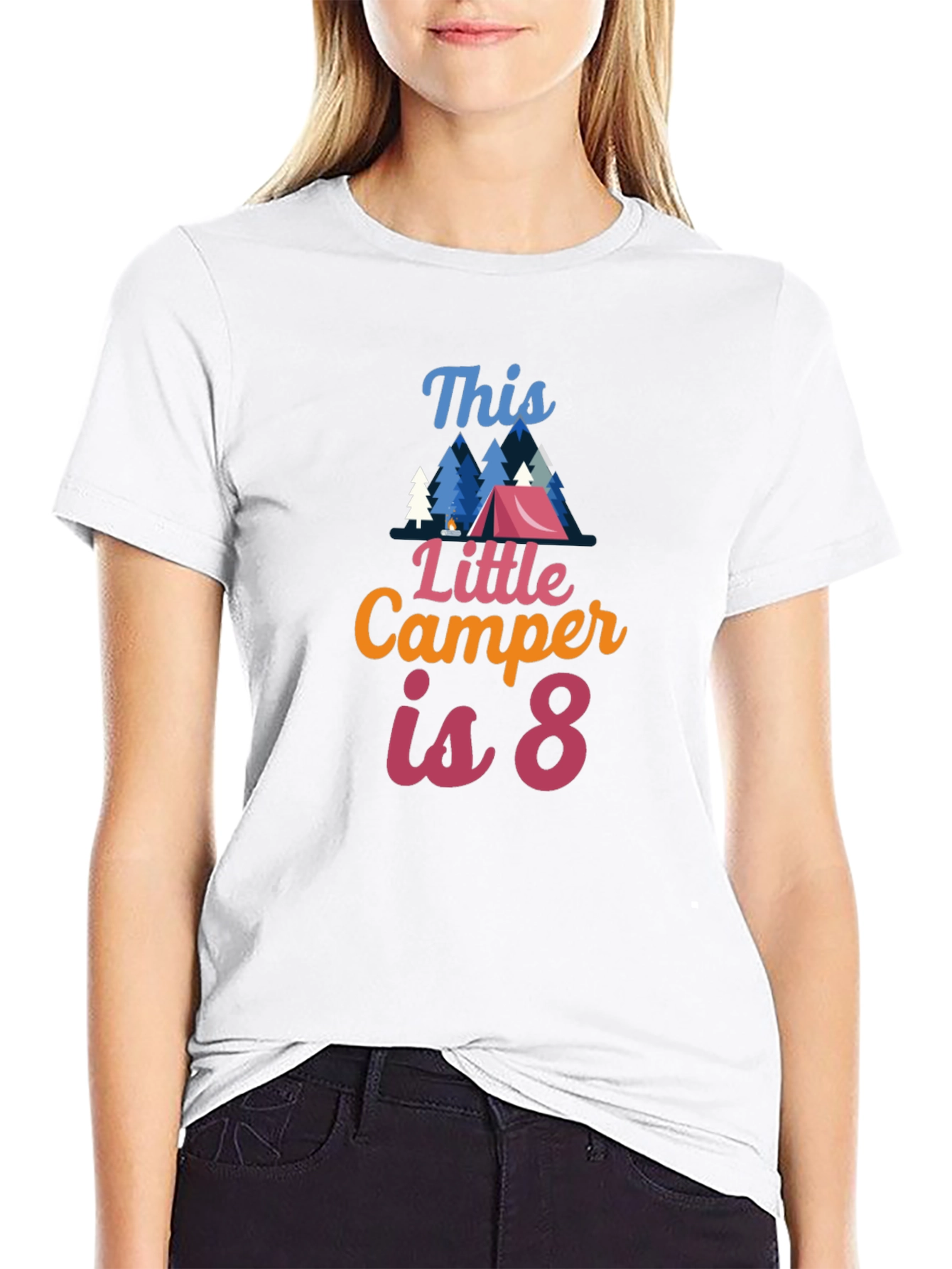 This Little Camper is 8 T-Shirt