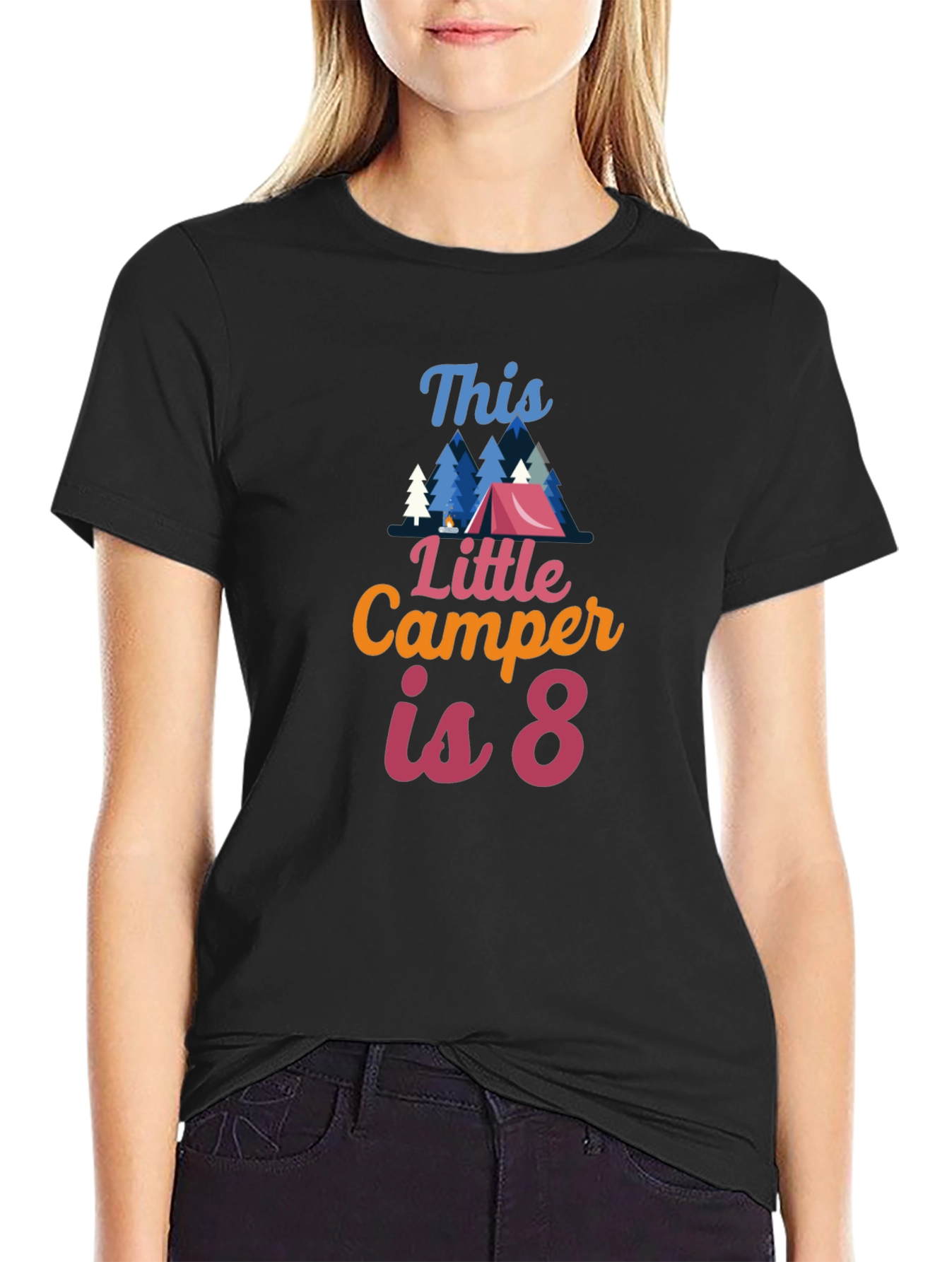 This Little Camper is 8 T-Shirt