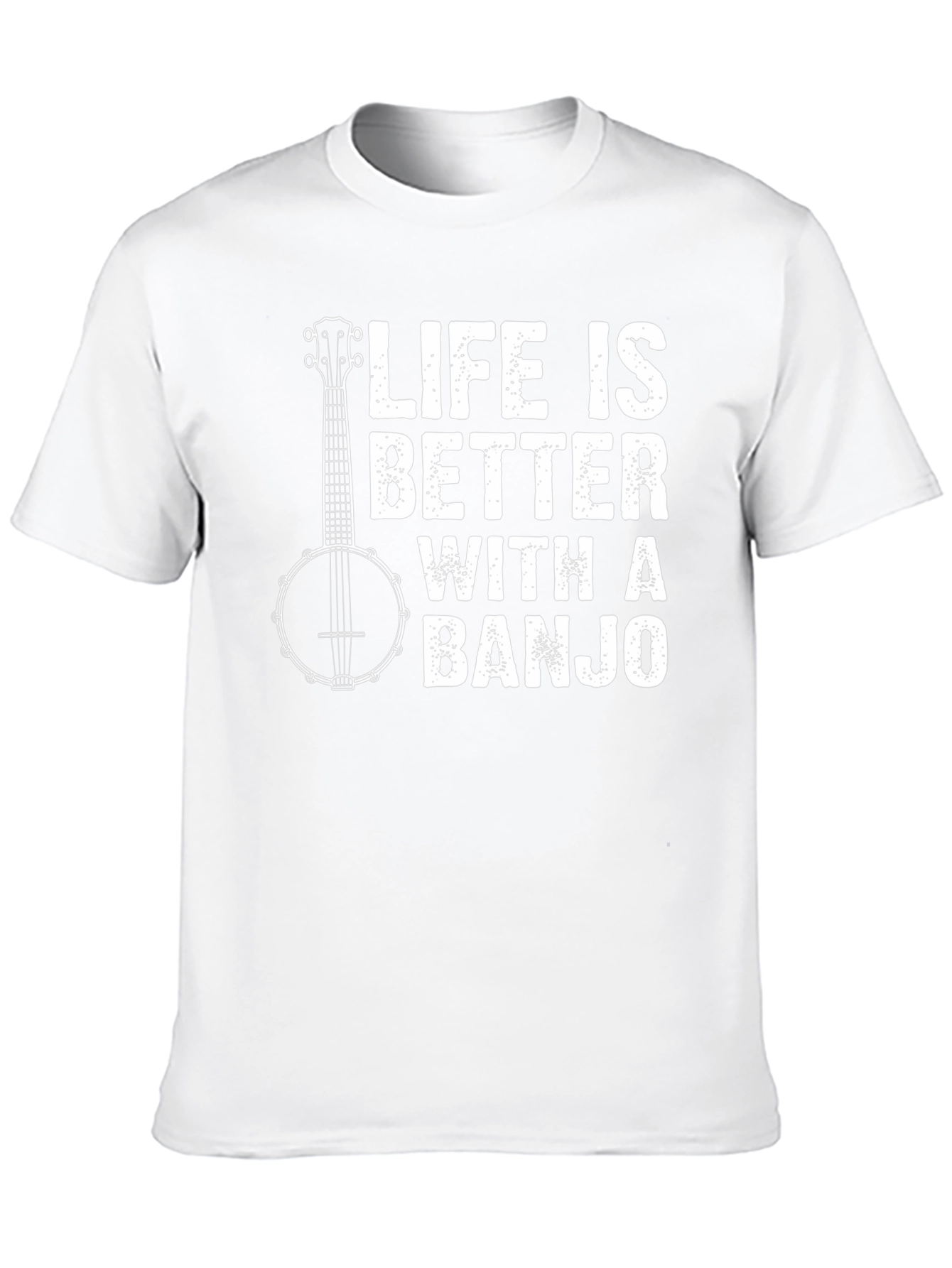 Life is Better with a Banjo T-Shirt