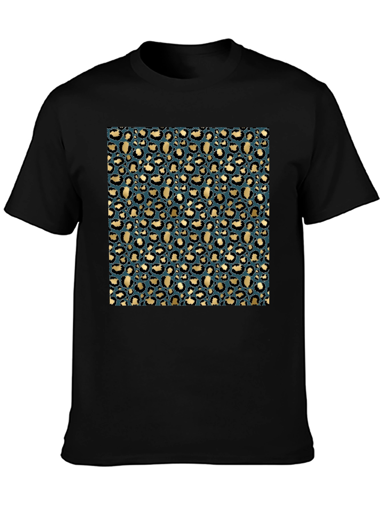 Leopard Print Tee - Stylish Animal Print T-Shirt