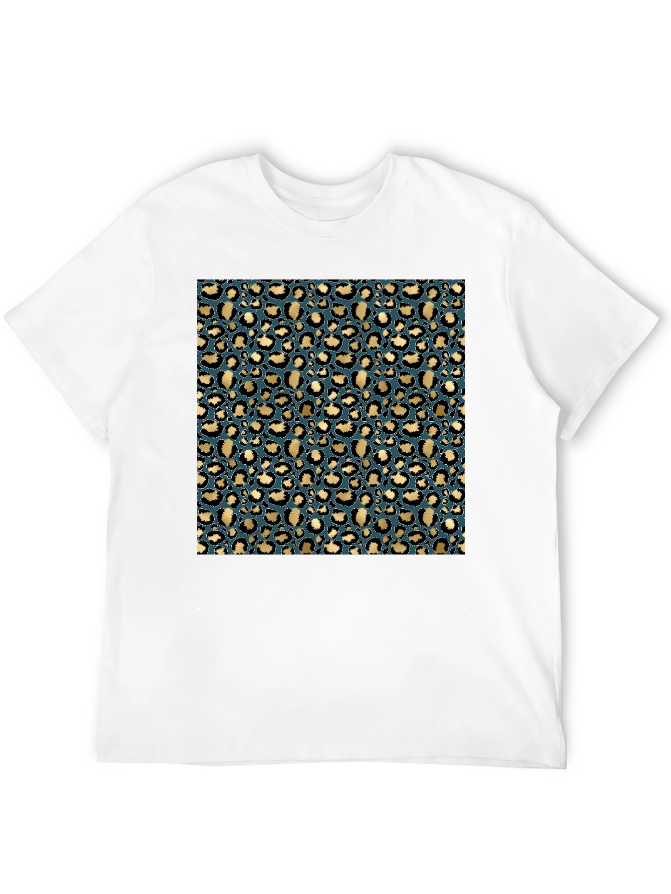Leopard Print Tee - Stylish Animal Print T-Shirt