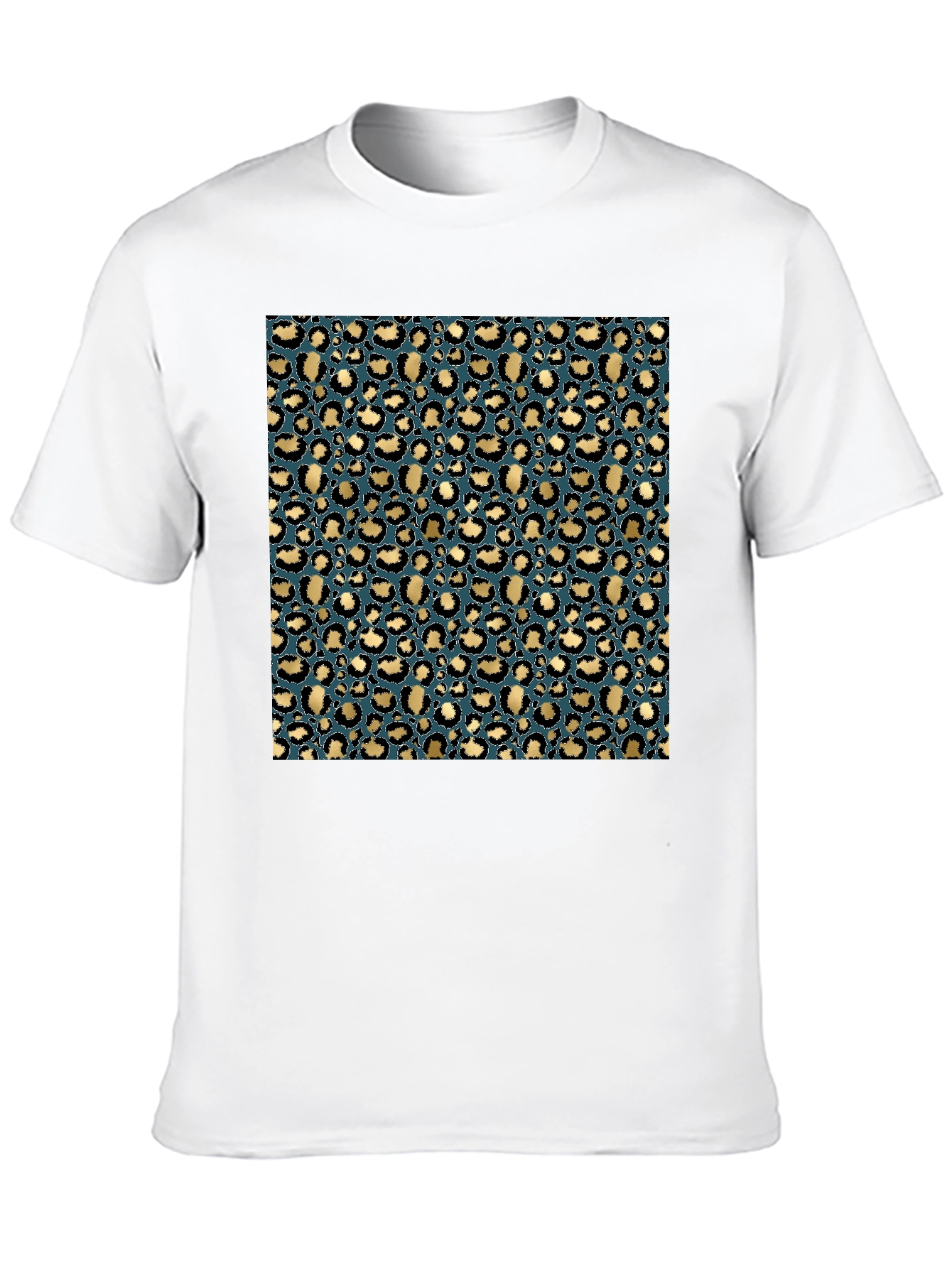 Leopard Print Tee - Stylish Animal Print T-Shirt