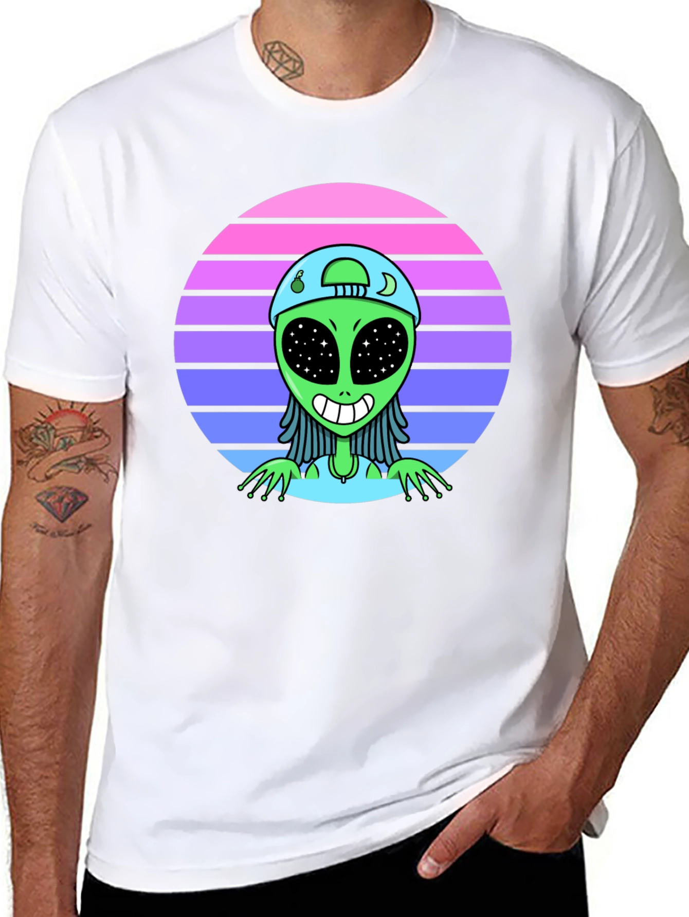 Retro Alien Graphic Tee