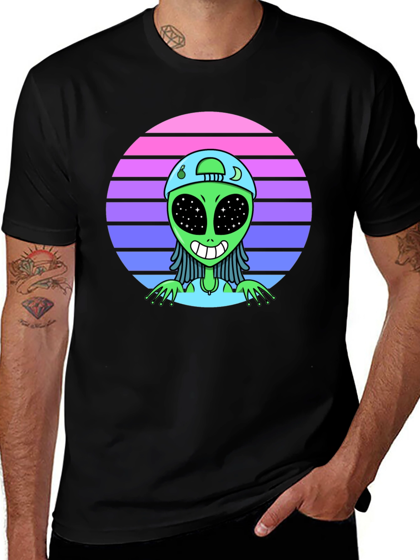 Retro Alien Graphic Tee