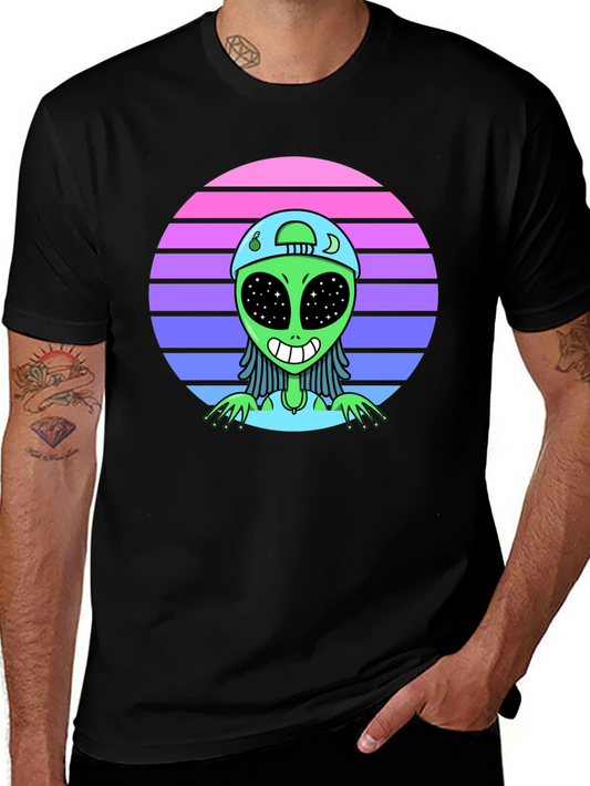 Retro Alien Graphic Tee