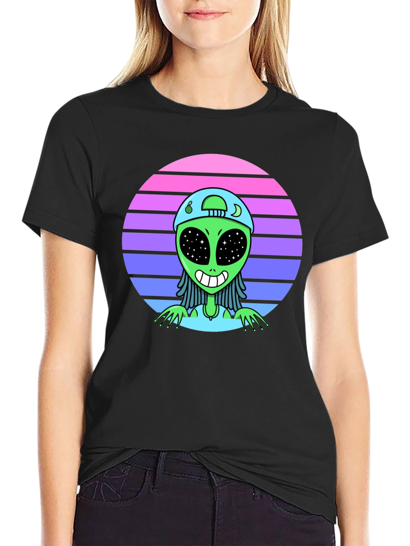Retro Alien Graphic Tee