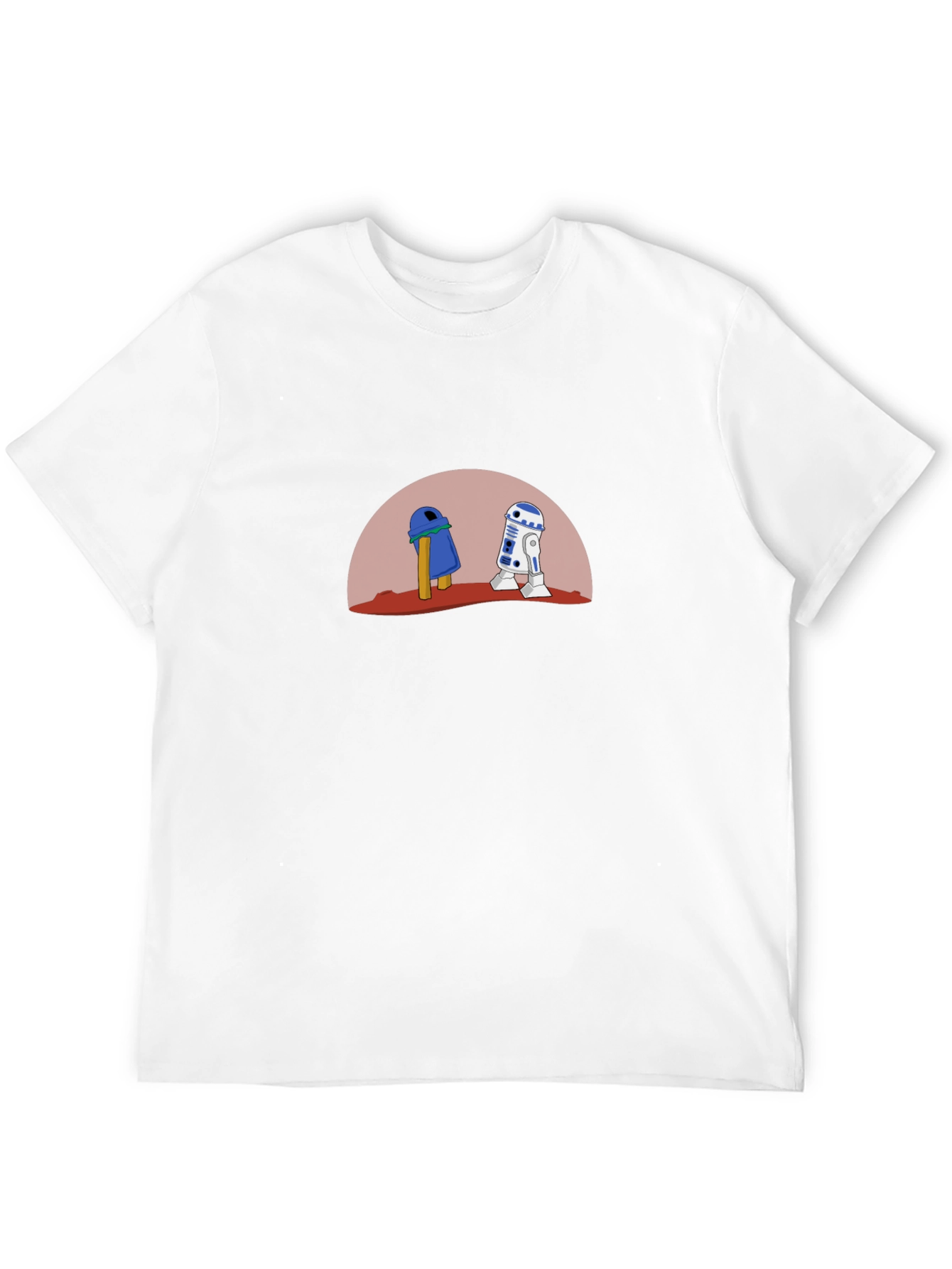 R2D2 Trash Can Star Wars T-Shirt