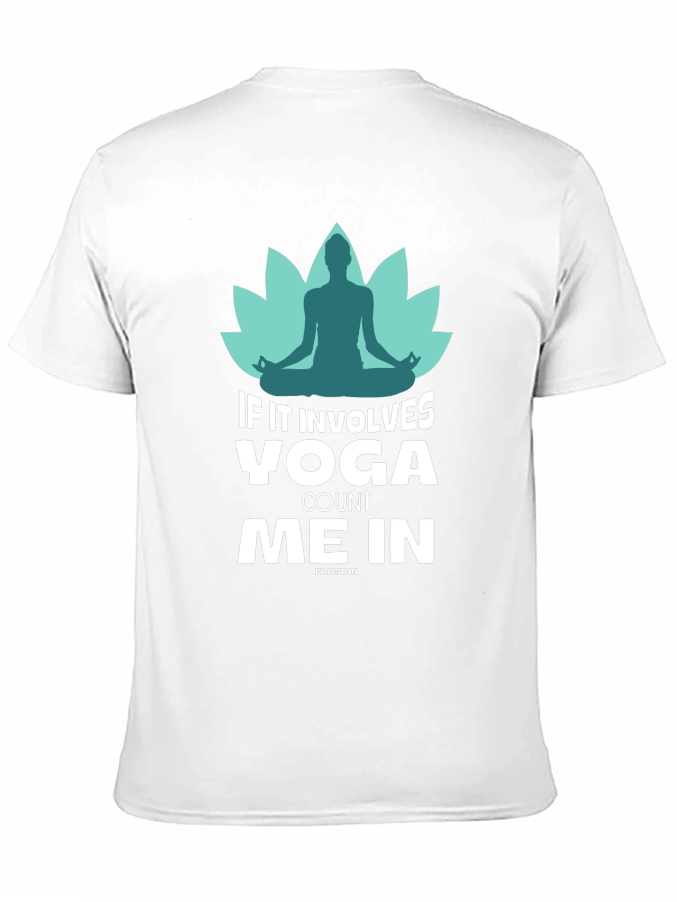 Yoga Count Me In Black T-Shirt