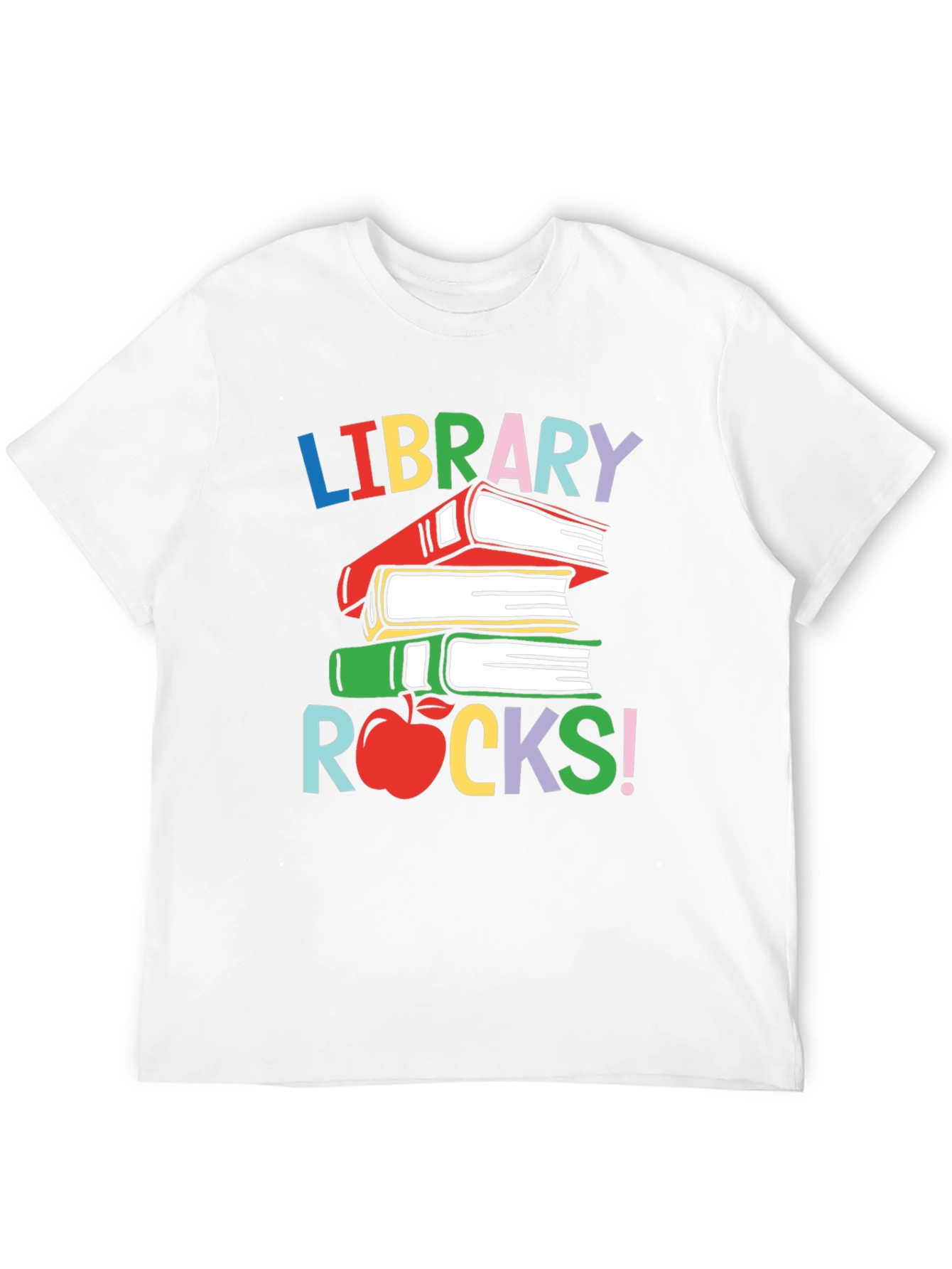 Library Rocks! T-Shirt - Book Lover Apparel