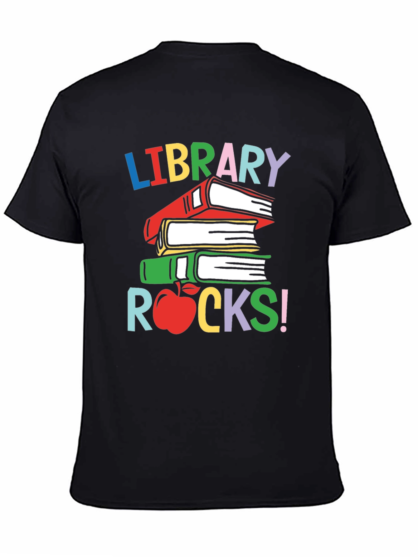 Library Rocks! T-Shirt - Book Lover Apparel