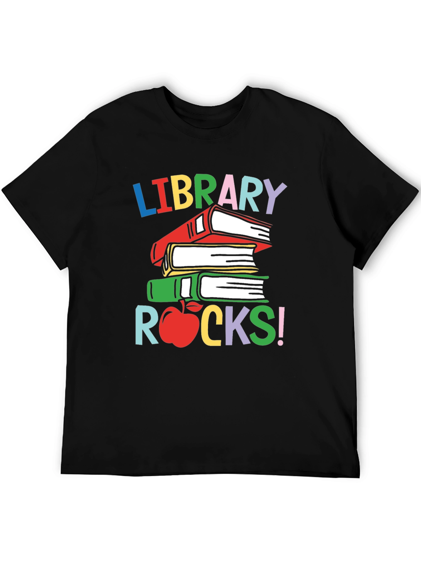 Library Rocks! T-Shirt - Book Lover Apparel