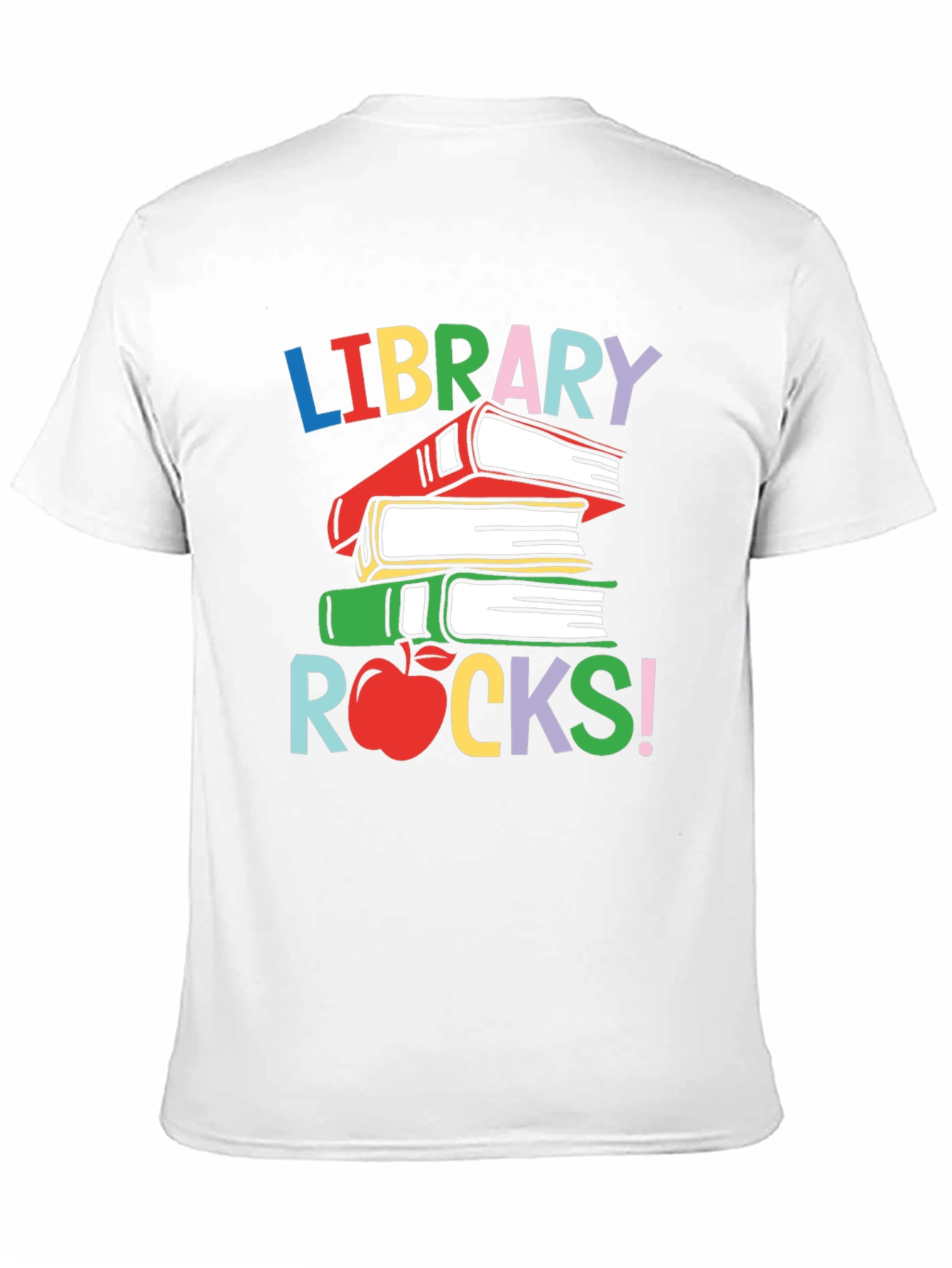 Library Rocks! T-Shirt - Book Lover Apparel