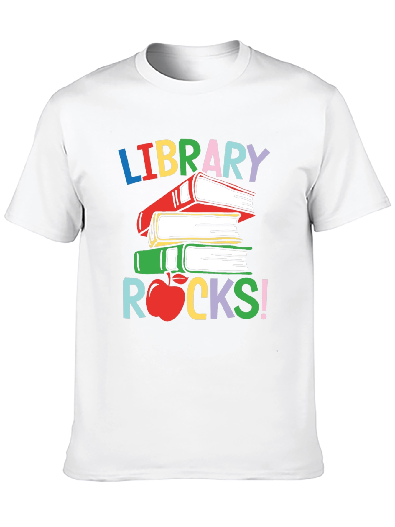 Library Rocks! T-Shirt - Book Lover Apparel