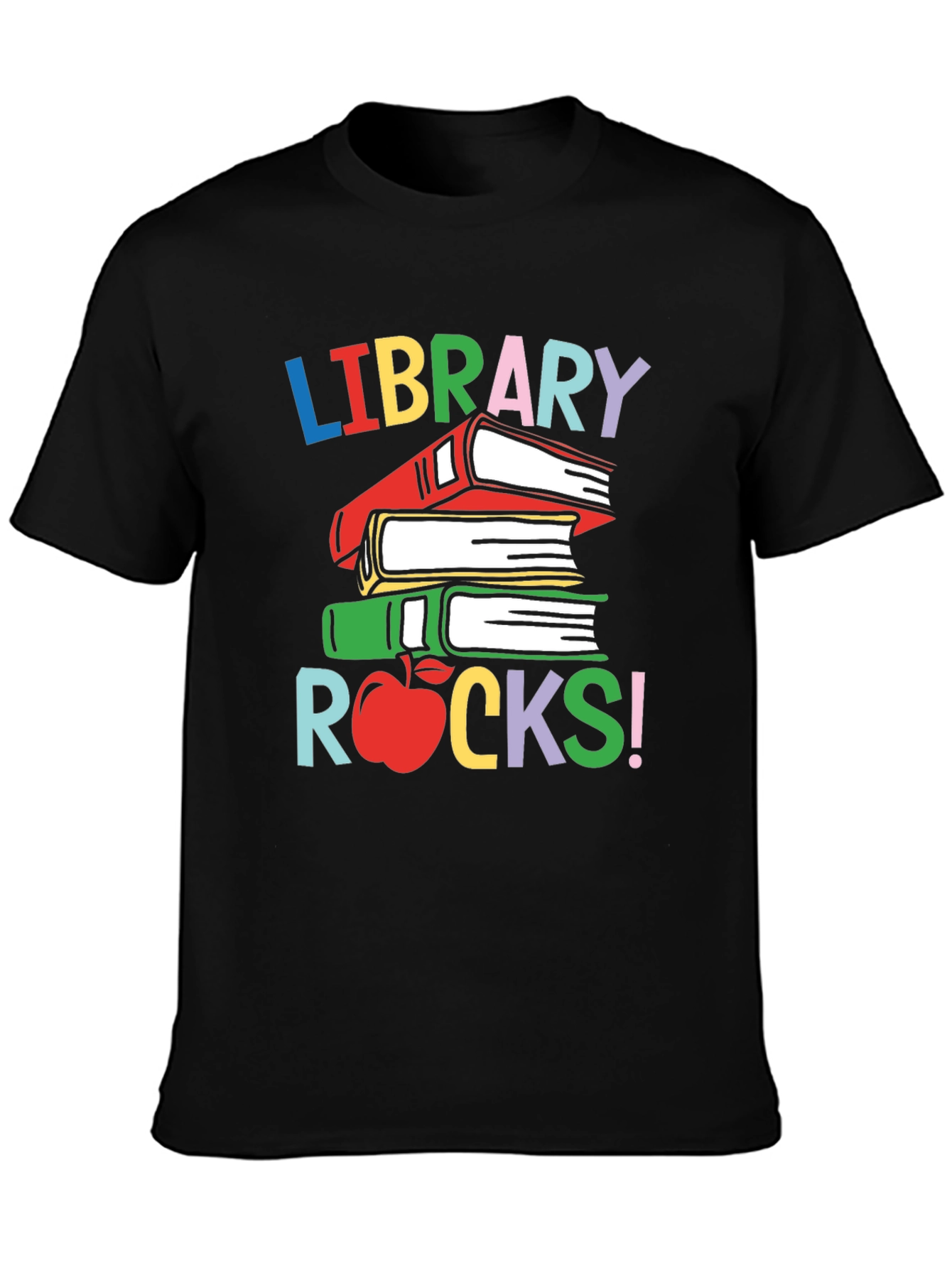 Library Rocks! T-Shirt - Book Lover Apparel