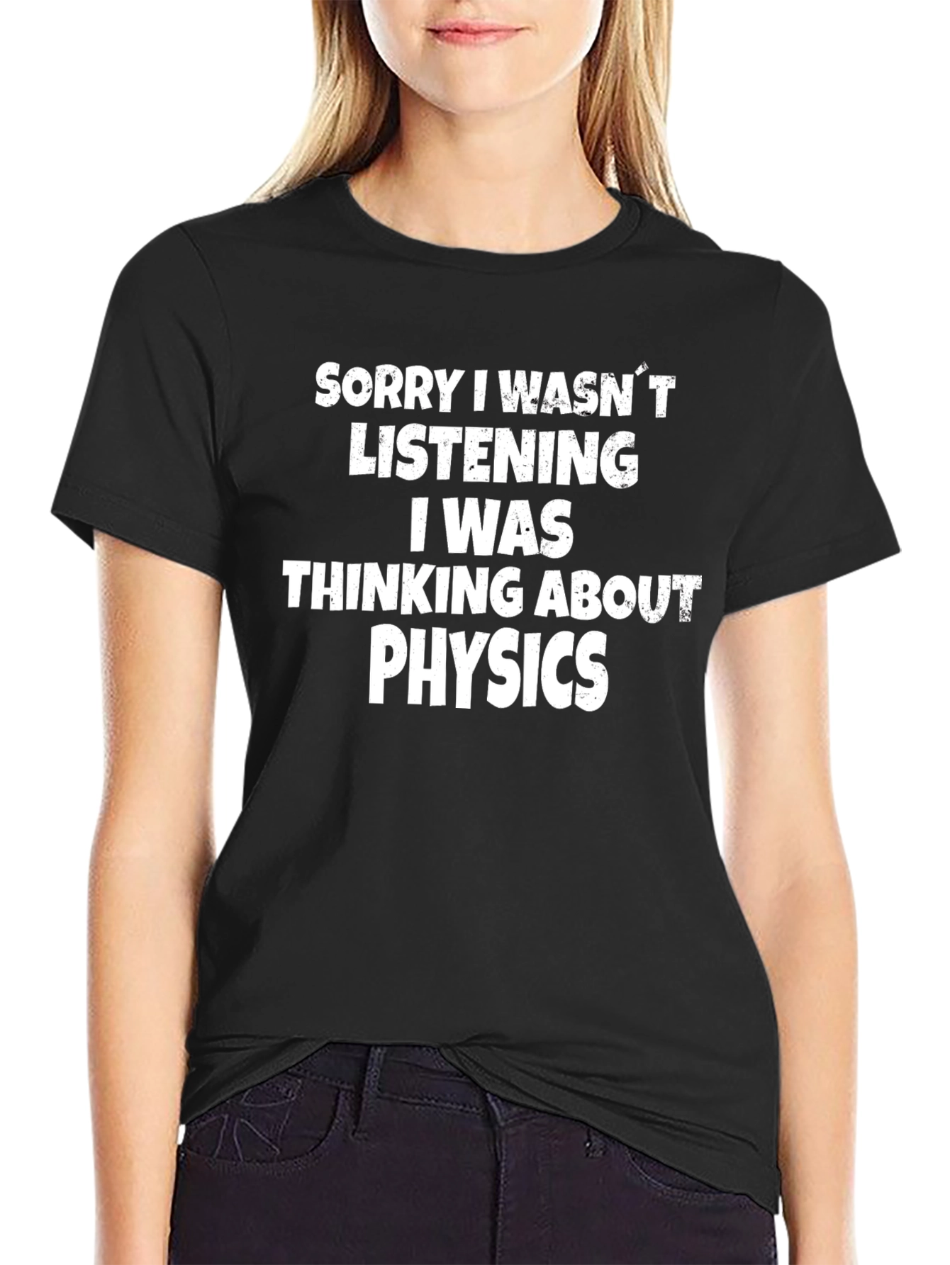 Physics Thought T-Shirt - Funny Science Tee